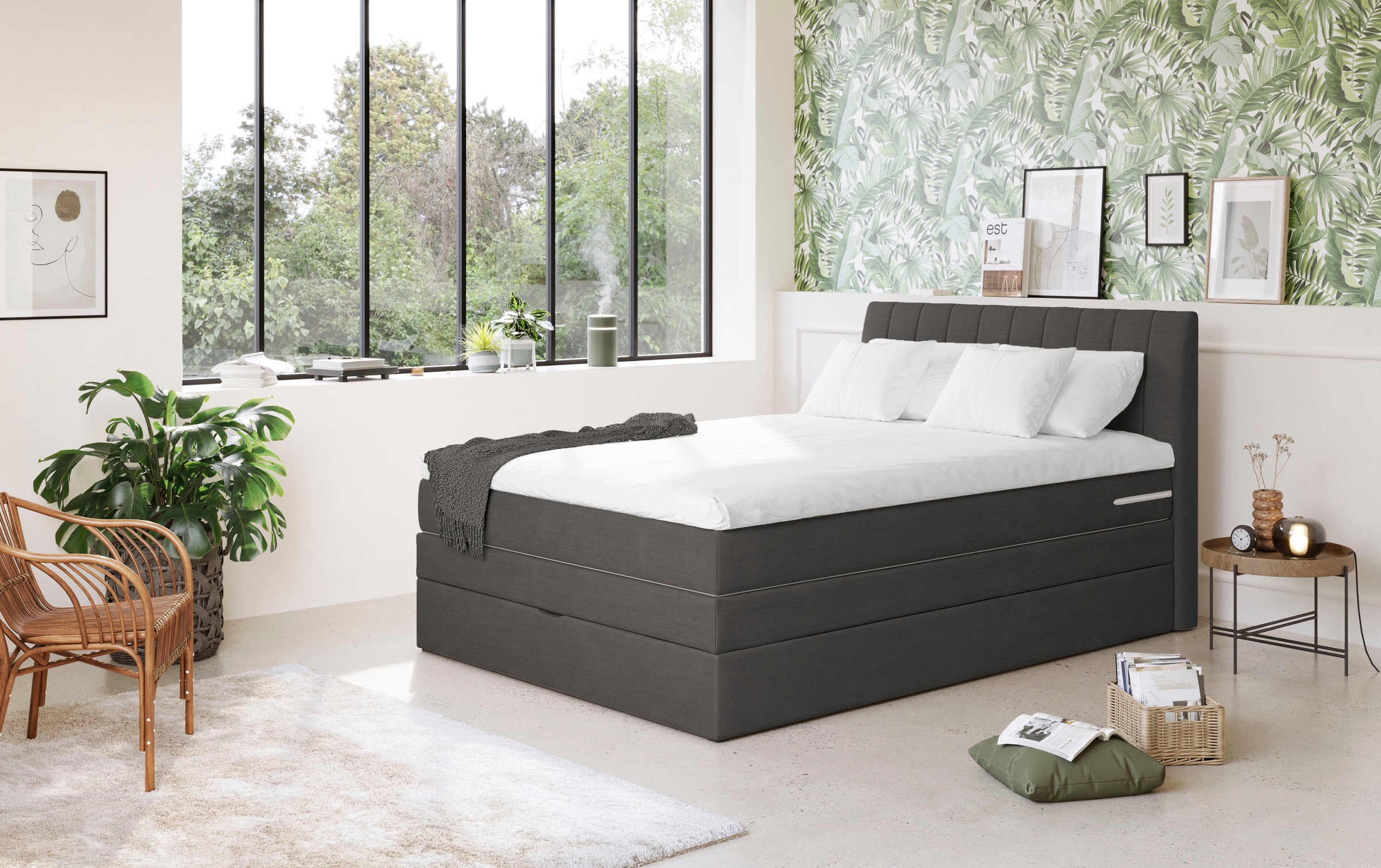 COTTA Boxspringbett »Shark inkl. Bettkasten und Topper«, erhältlich in den günstig online kaufen