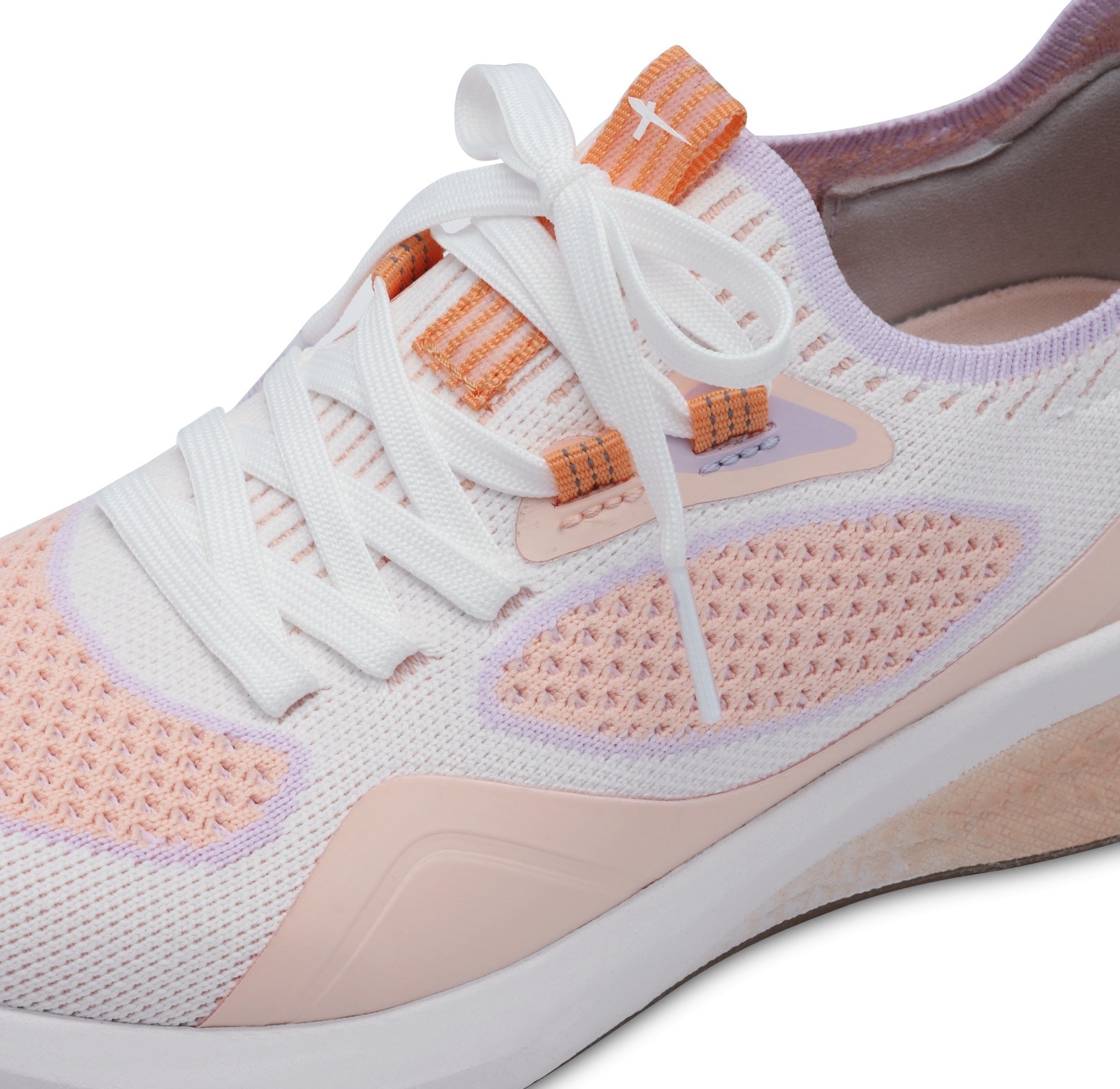 Tamaris Slip-On Sneaker, Freizeitschuh, Halbschuh, Slipper mit aufgesetzer Schnürung