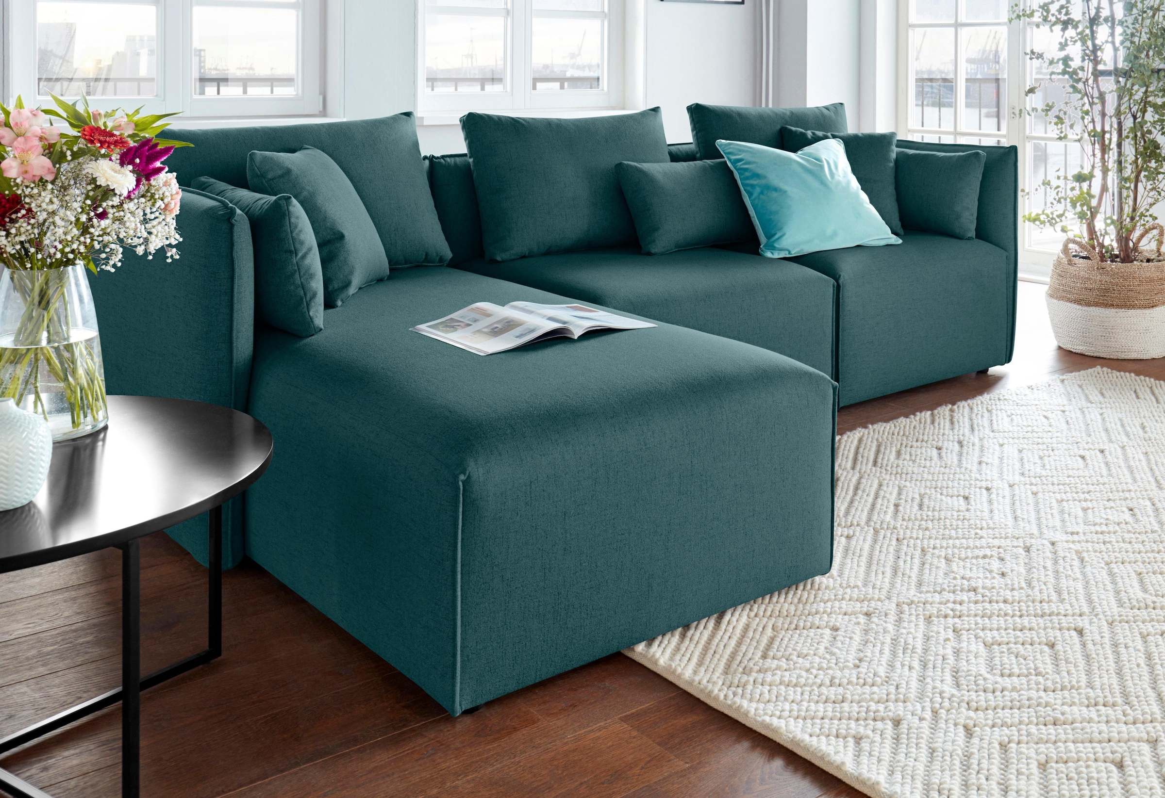 andas Ecksofa »Nöre L-Form« 3 Teile, in vielen Bezugsqualitäten und Farben. günstig online kaufen