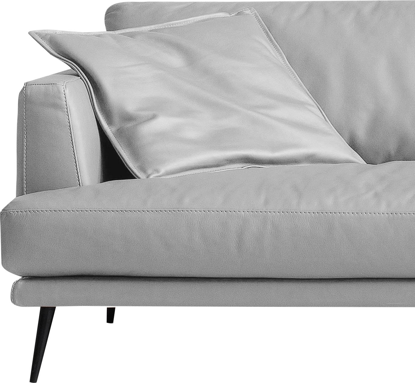 Egoitaliano 2,5-Sitzer »Sophia, Designsofa mit extrakomfortablem Sitzkomfort«, Daunenfederung, inkl. 2 Kissen