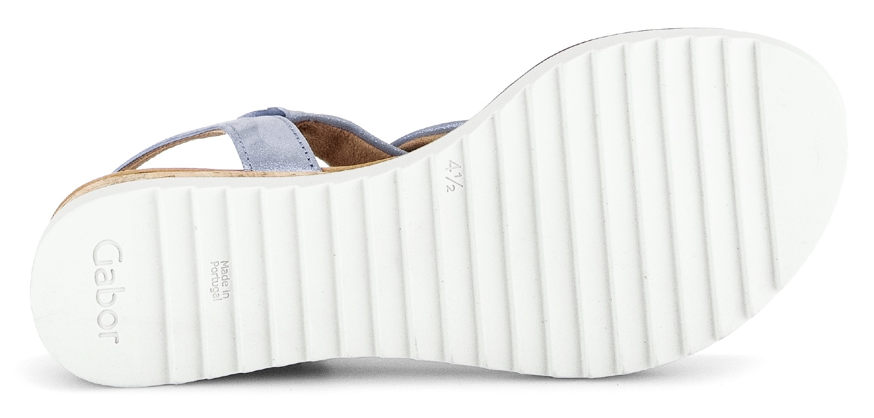 Gabor Sandalette »GENUA«  , Sommerschuh, Sandale, Keilabsatz, mit verstellbarem Fersenriemchen