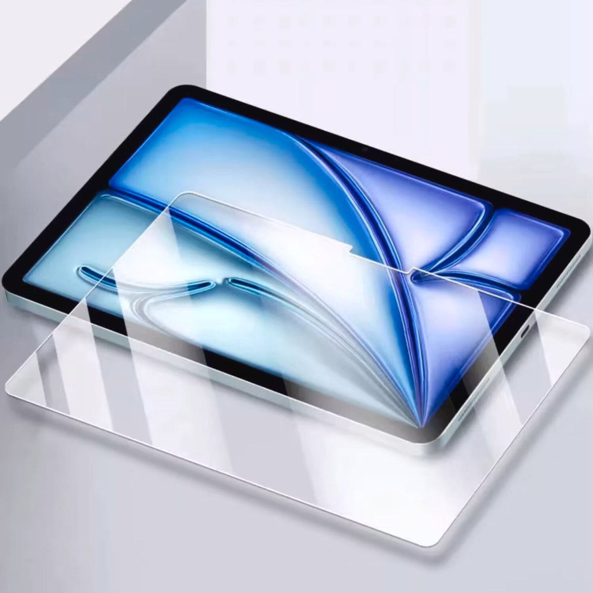 4smarts Displayschutzglas »Second Glass Screen Protector« für Apple iPad Air 13 (M2, 2024) Displayschutzfolie, Schutzfolie, Bildschirmschutz, kratz- & stoßfest