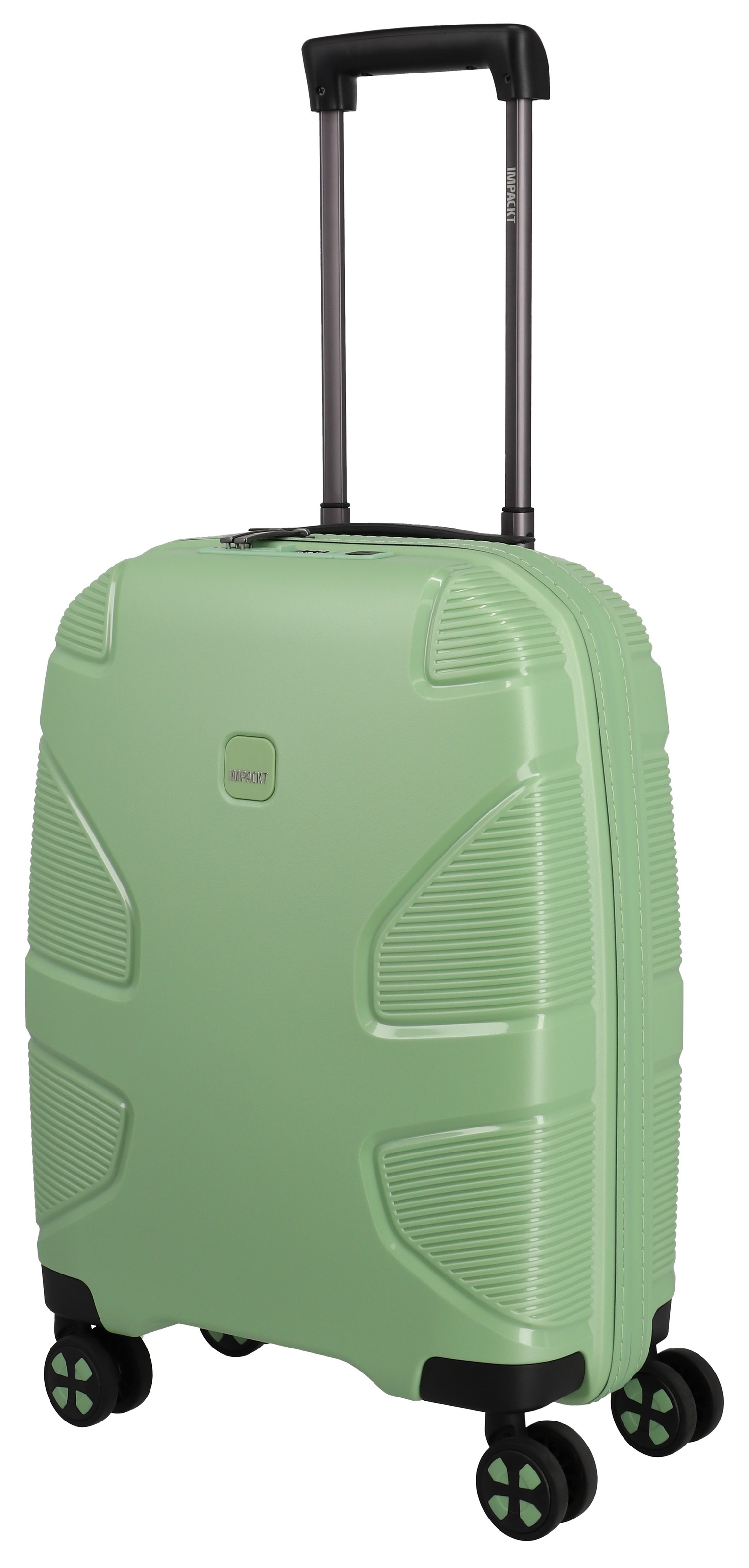 IMPACKT Hartschalen-Trolley »IP1, verschiedene Größen und Farben«, 4 Rollen, Hartschalen-Koffer vegan Koffer Reisegepäck USB-Port TSA Zahlenschloss
