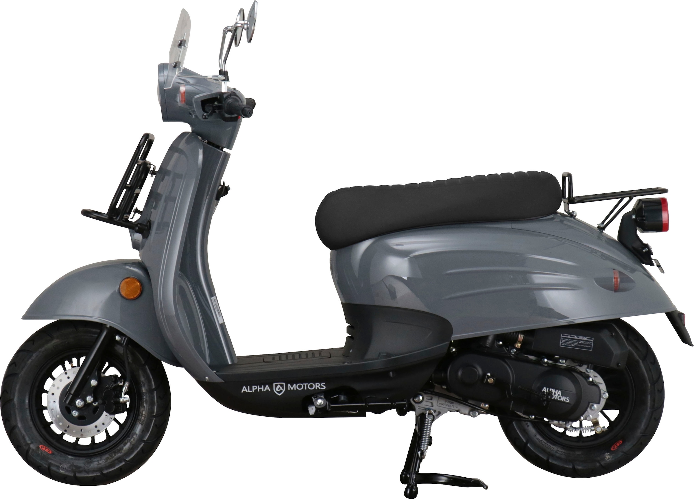 Alpha Motors Motorroller »Adria«, 50 cm³, 45 km/h, Euro 5, 3,1 PS, (inkl. Windschild), mit Lenkerschloss und Windschild