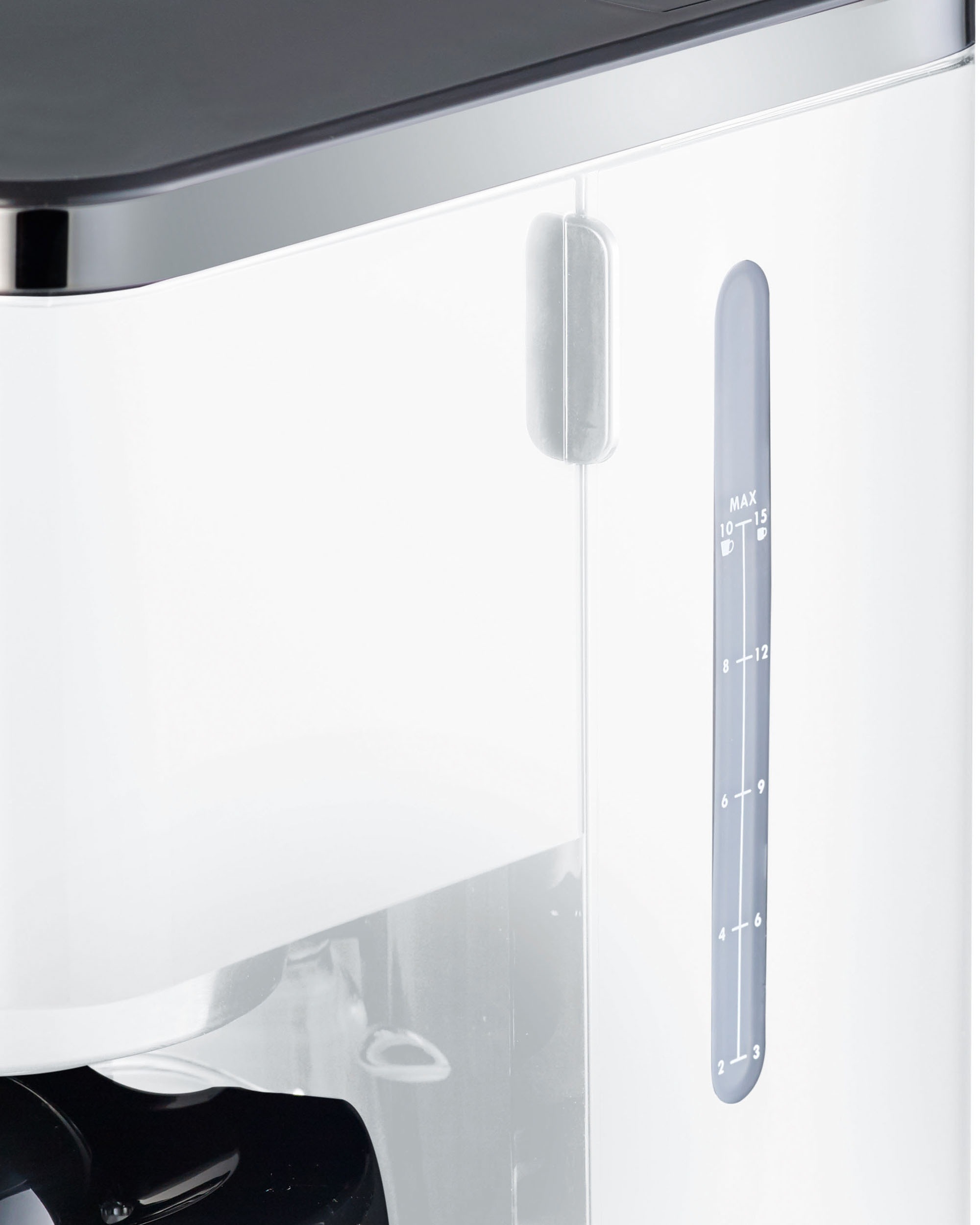 Graef Filterkaffeemaschine »FK 401«, 1,25 l Kaffeekanne, Papierfilter, 1x4, mit Glaskanne, weiß