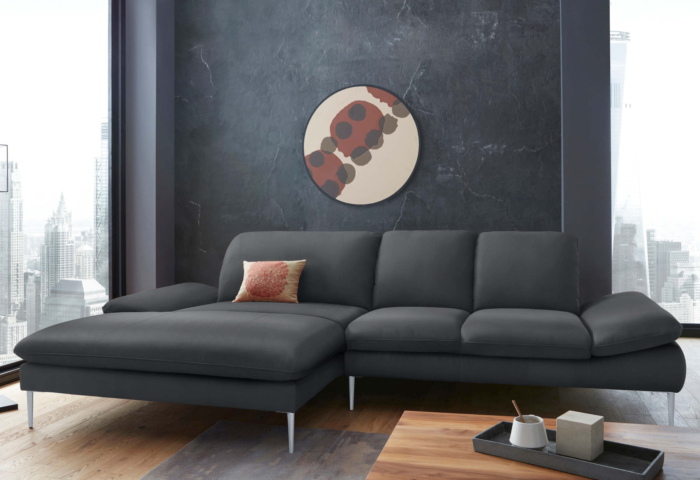 W.SCHILLIG Ecksofa "enjoy&MORE, Designsofa, elegant und bequem, L-Form" mit günstig online kaufen