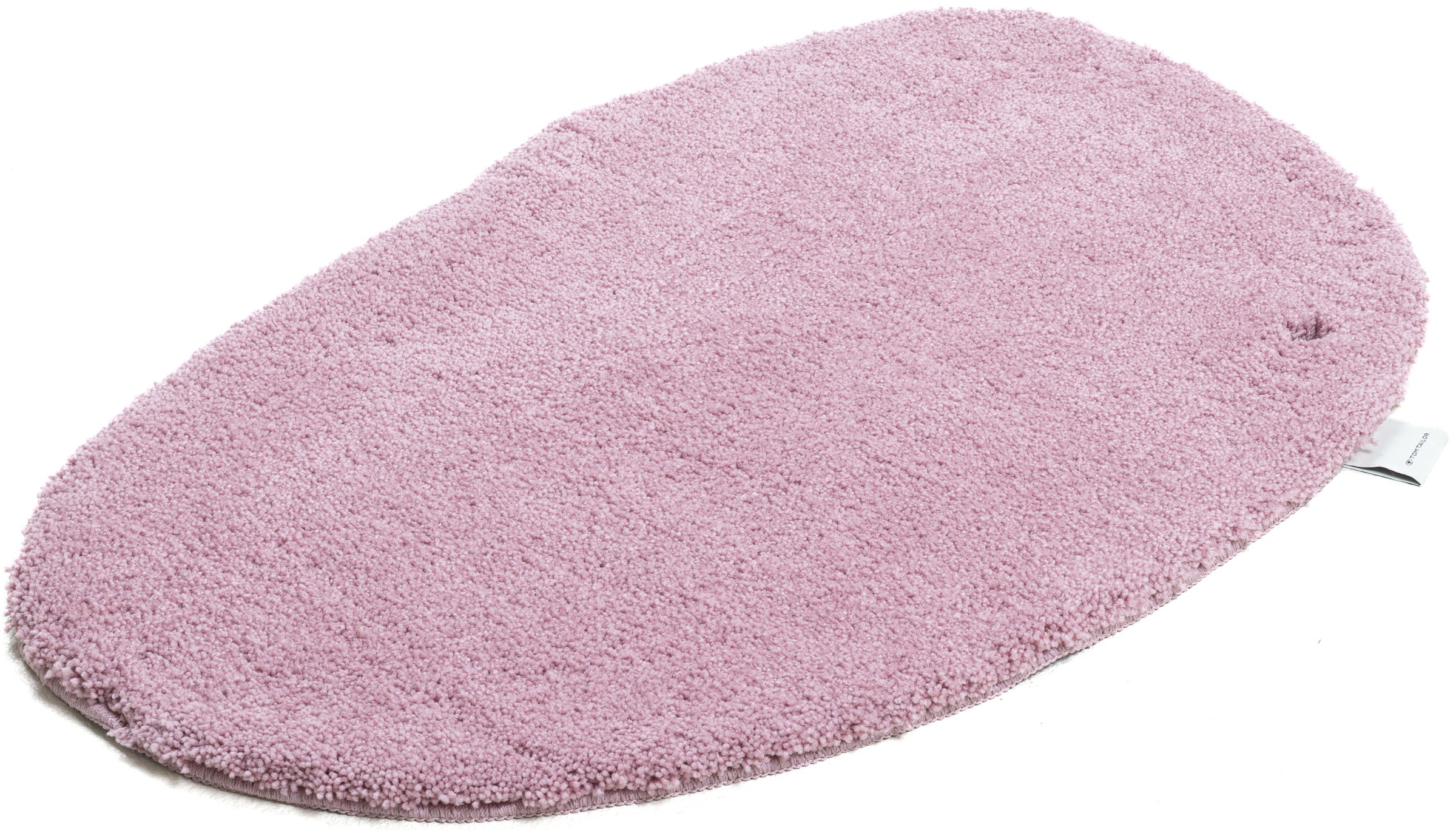 TOM TAILOR HOME Badematte »Cozy Bath UNI«, rutschhemmend beschichtet, fußbodenheizungsgeeignet, Badteppich, Uni Farben, rechteckig, rund und oval erhältlich
