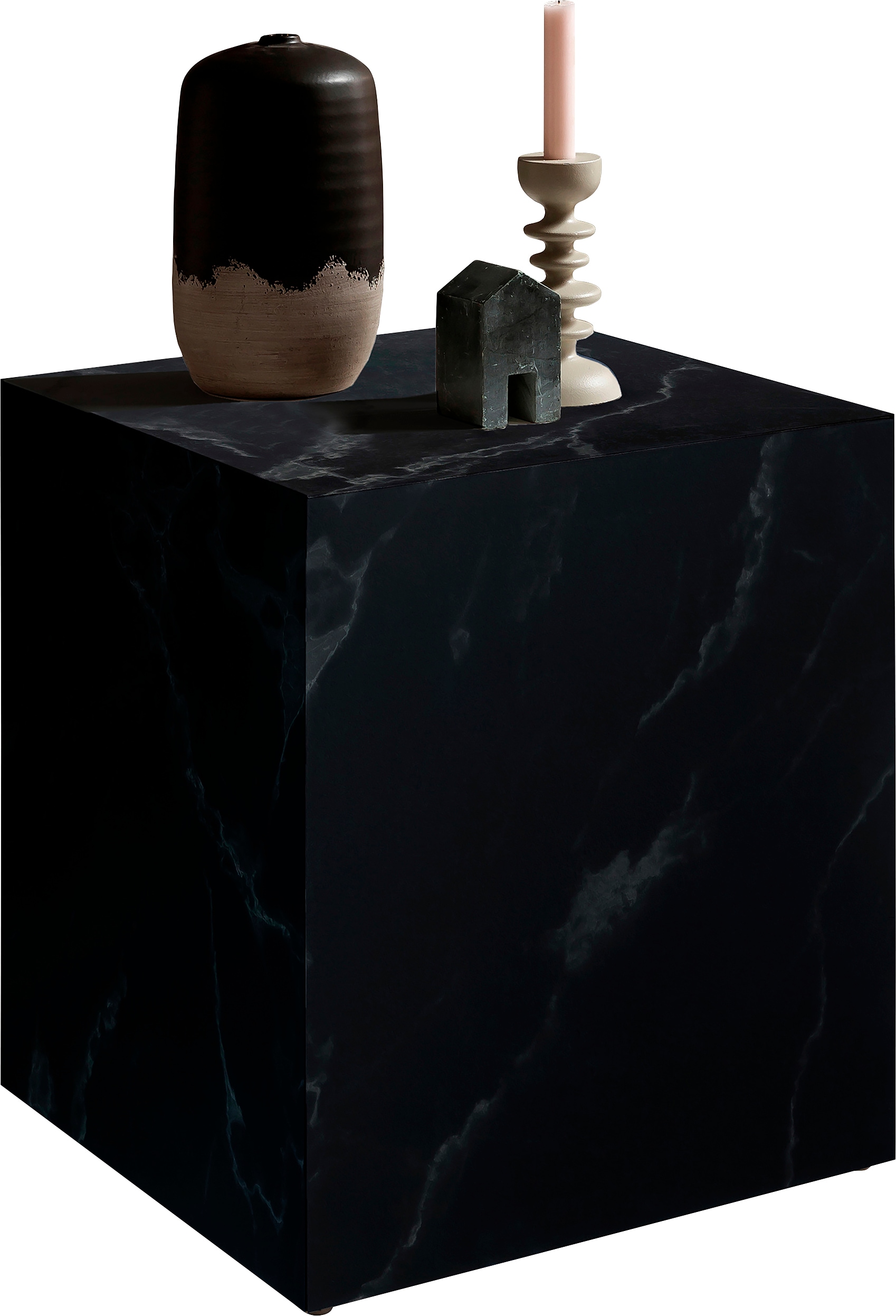 SalesFever Beistelltisch »Design-Tisch für jeden Raum« Quadratisch, 45x45 c günstig online kaufen