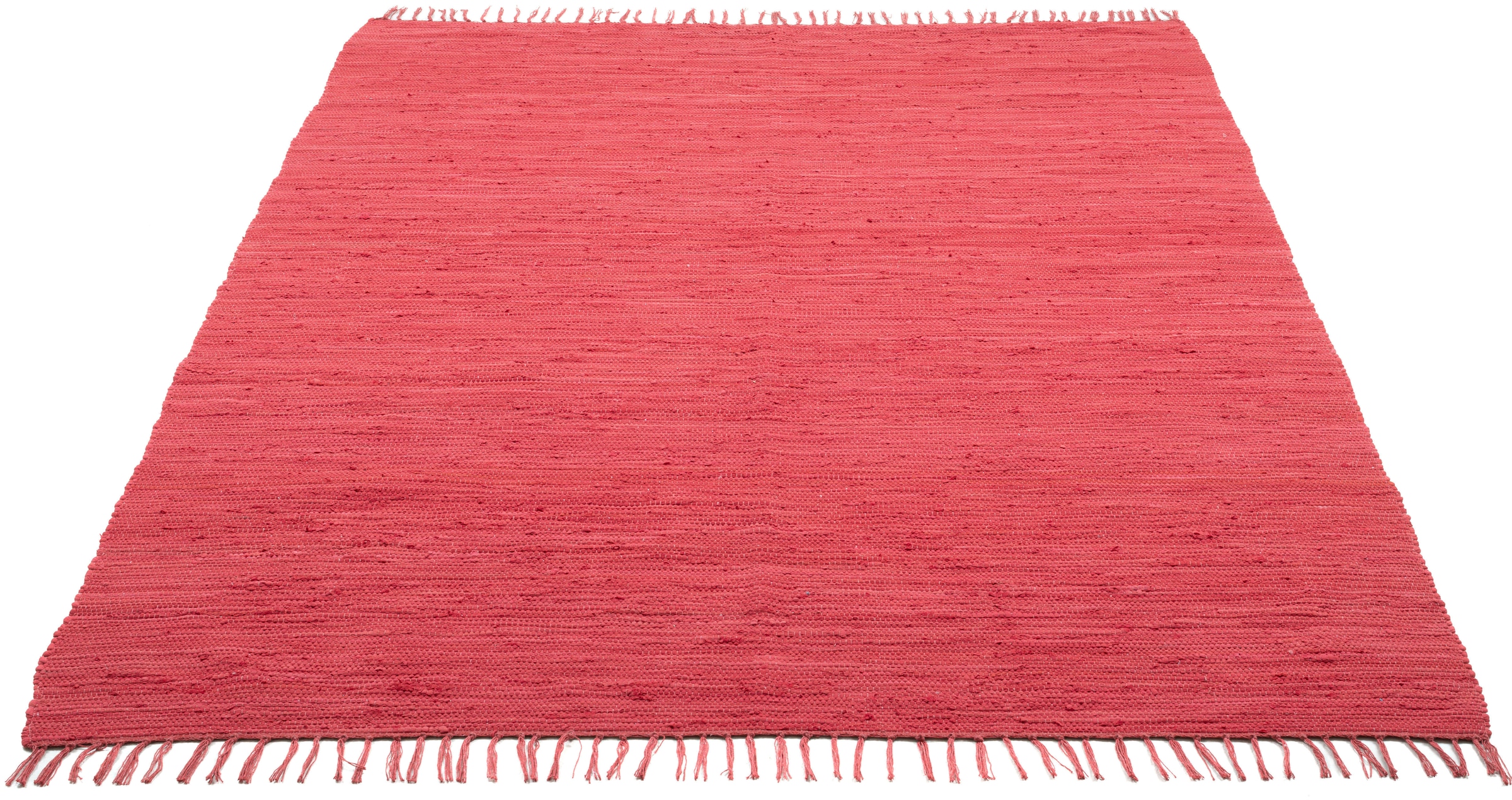 my home Kinderteppich »Insa Fleckerl«, rechteckig, 5 mm Höhe, Uni Farben, pastell, handgewebt, pflegeleicht, waschbar, Kinderzimmer