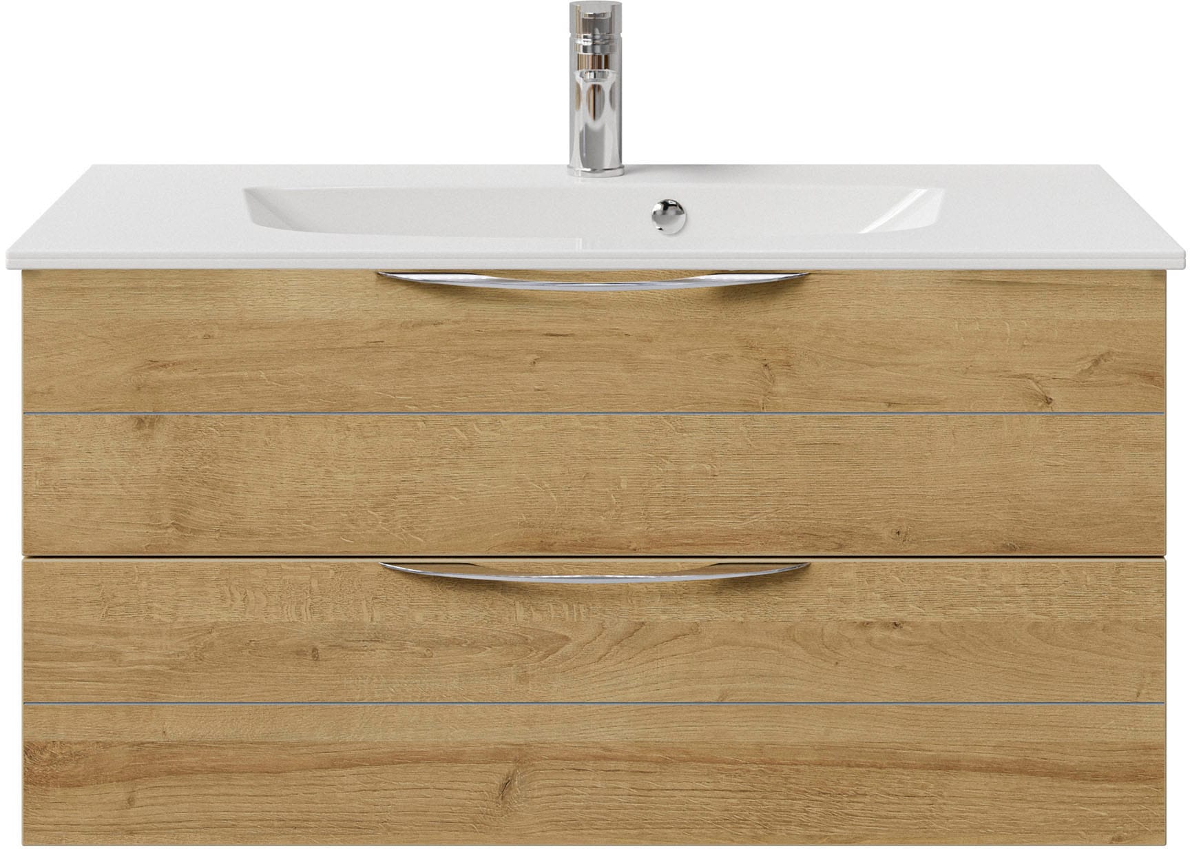 Saphir Waschtisch »Serie 6025 Mineralmarmor-Waschtisch mit Unterschrank, 97 günstig online kaufen
