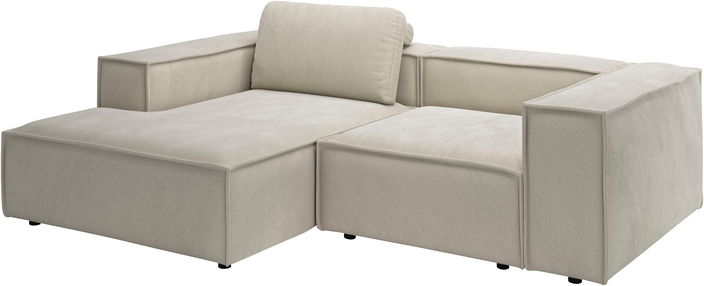 Places of Style Ecksofa »Watertown, kompakte L-Form, 246 cm breite für klei günstig online kaufen