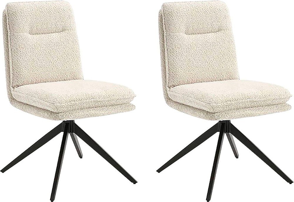 Home affaire Esszimmerstuhl »Valencia«, (Set), 2 St., Boucle, verschiedene günstig online kaufen