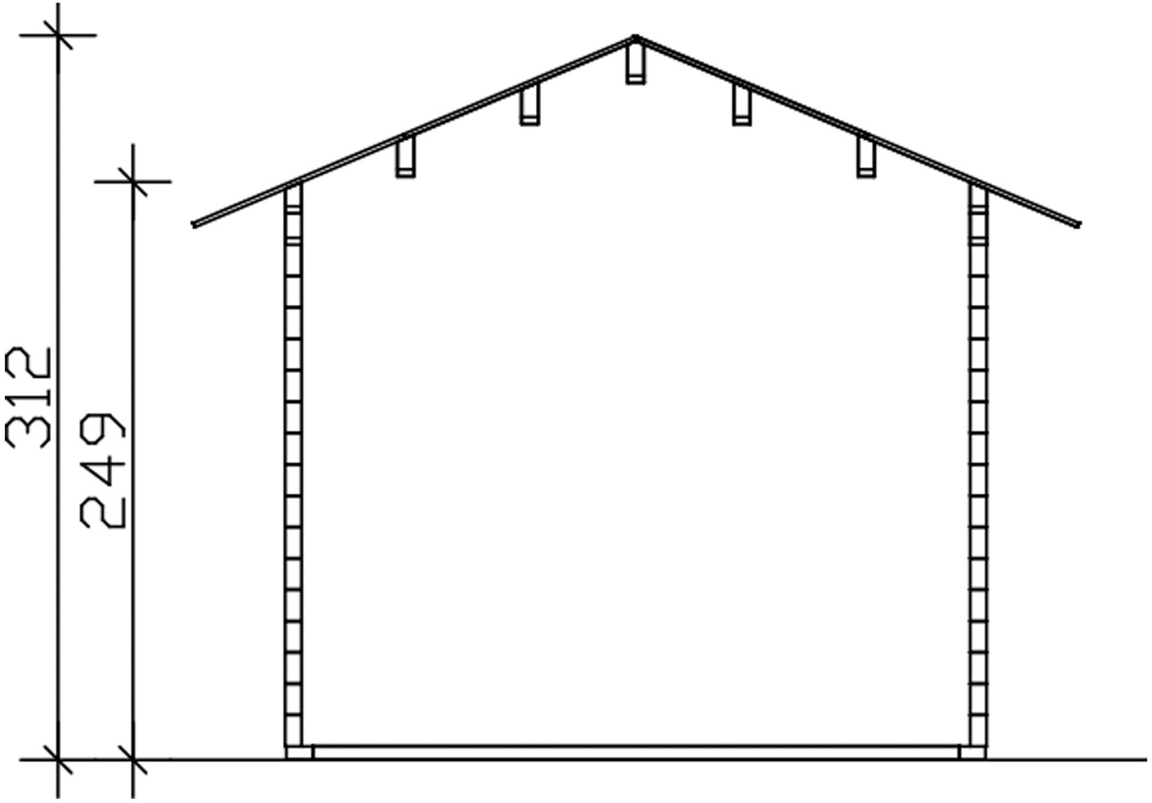 Skanholz Gartenhaus »Montreal 1«