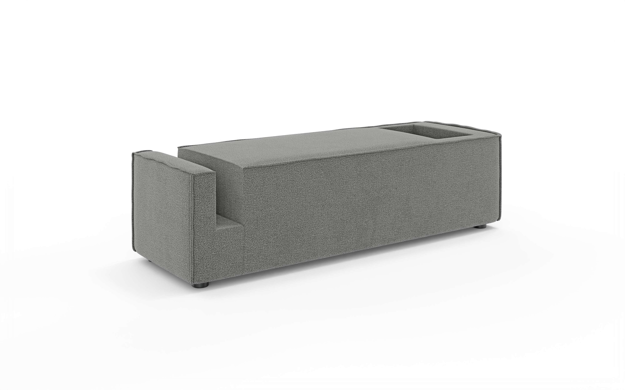 INOSIGN Sofaelement »HAILY Tisch XL für das Modulsofa, extra tief, Maße B/T/H: 45/130/37 cm«, als Modul oder separat verwendbar, mit Steckfach und Ablagefläche