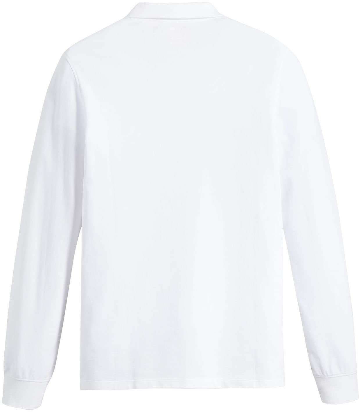 Levi's® Langarm-Poloshirt, mit Logo Stickerei