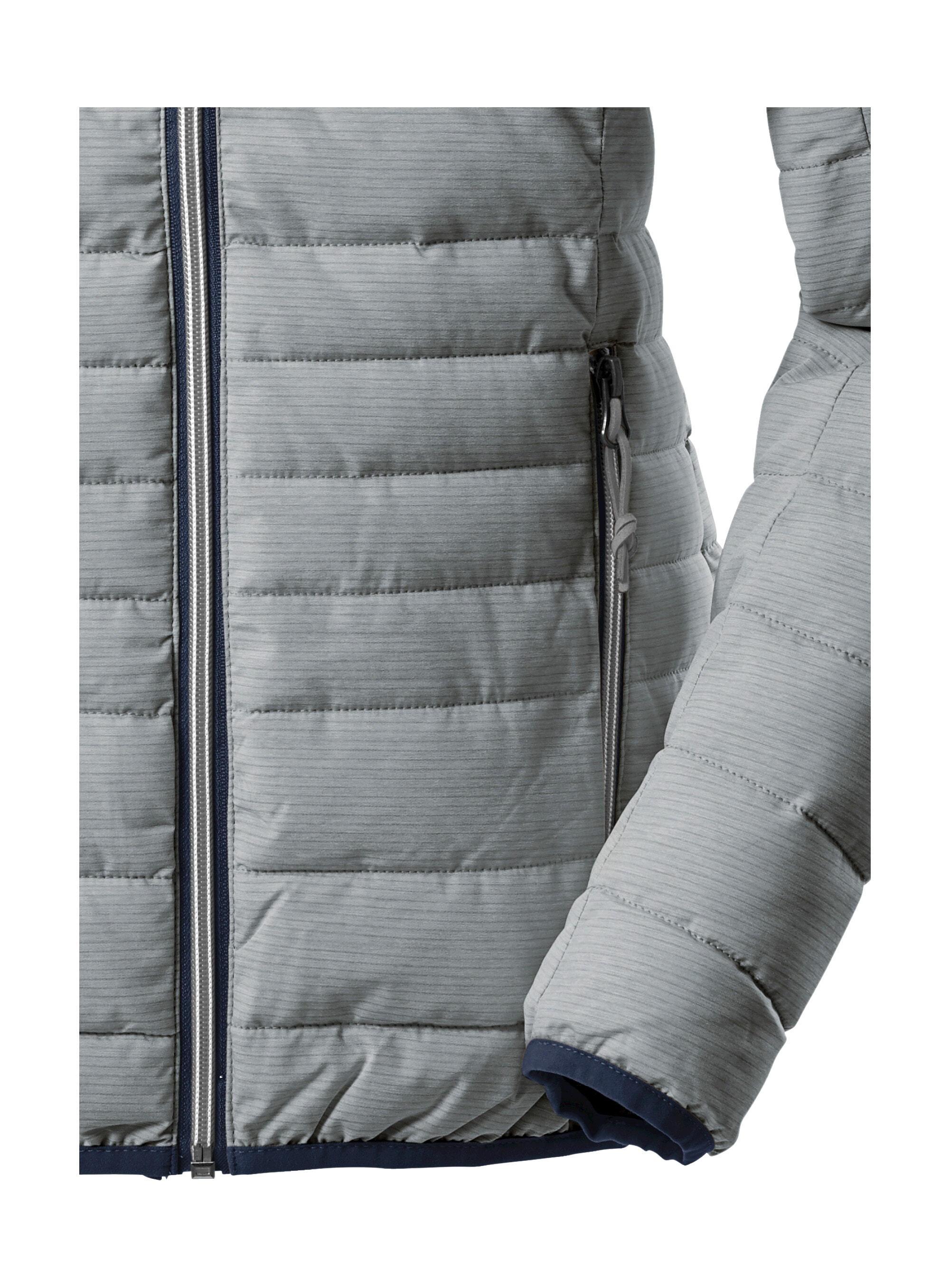 G.I.G.A. DX by killtec Steppjacke »Uyaka Stripe«, Leichte, warme Steppjacke mit abnehmbarer Kapuze und Zipper-Taschen