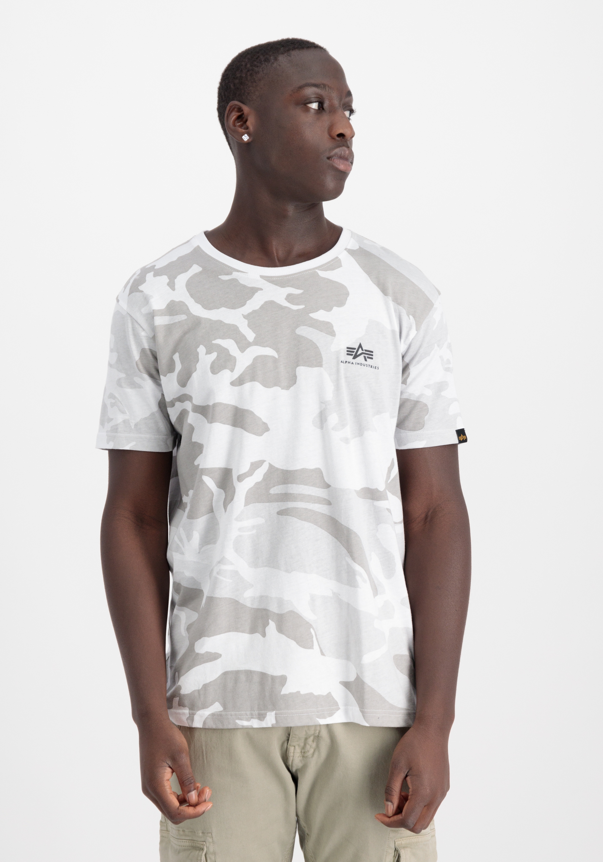 Alpha Industries T-Shirt »Alpha Industries Men - T-Shirts Backprint T Camo«