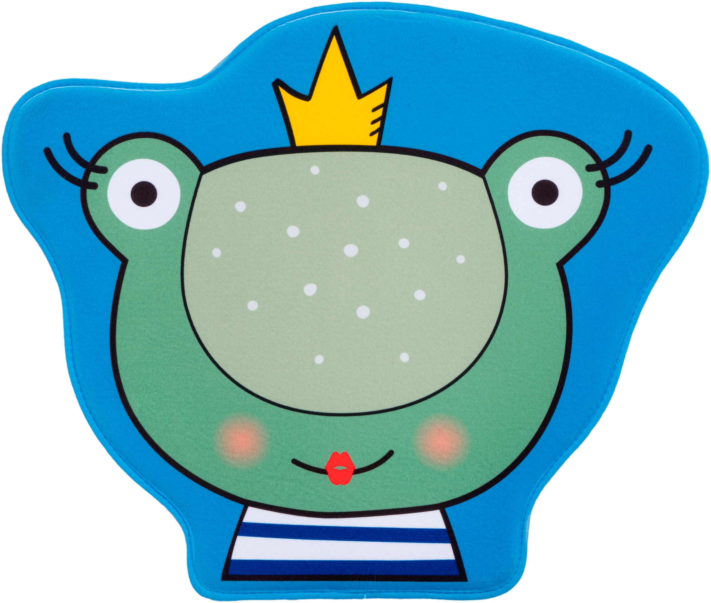 Obsession Kinderteppich »My Mila Kids 146«, Motivform, 8 mm Höhe, Motiv Frosch, waschbar, Kinderzimmer