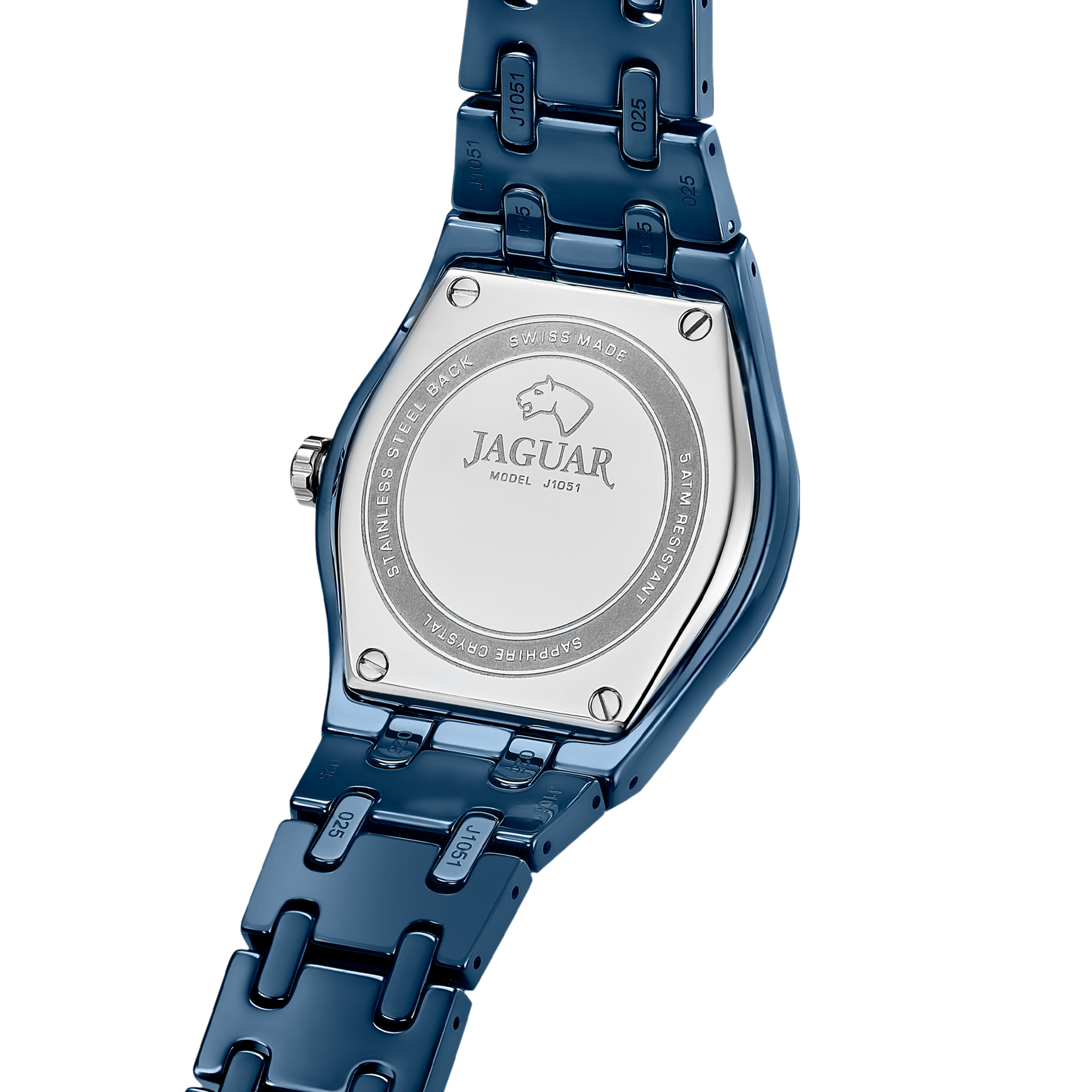 Jaguar Keramikuhr »Ceramic« Quarzuhr, Armbanduhr, Damenuhr, Swiss Made, Keramik, analog, Tag