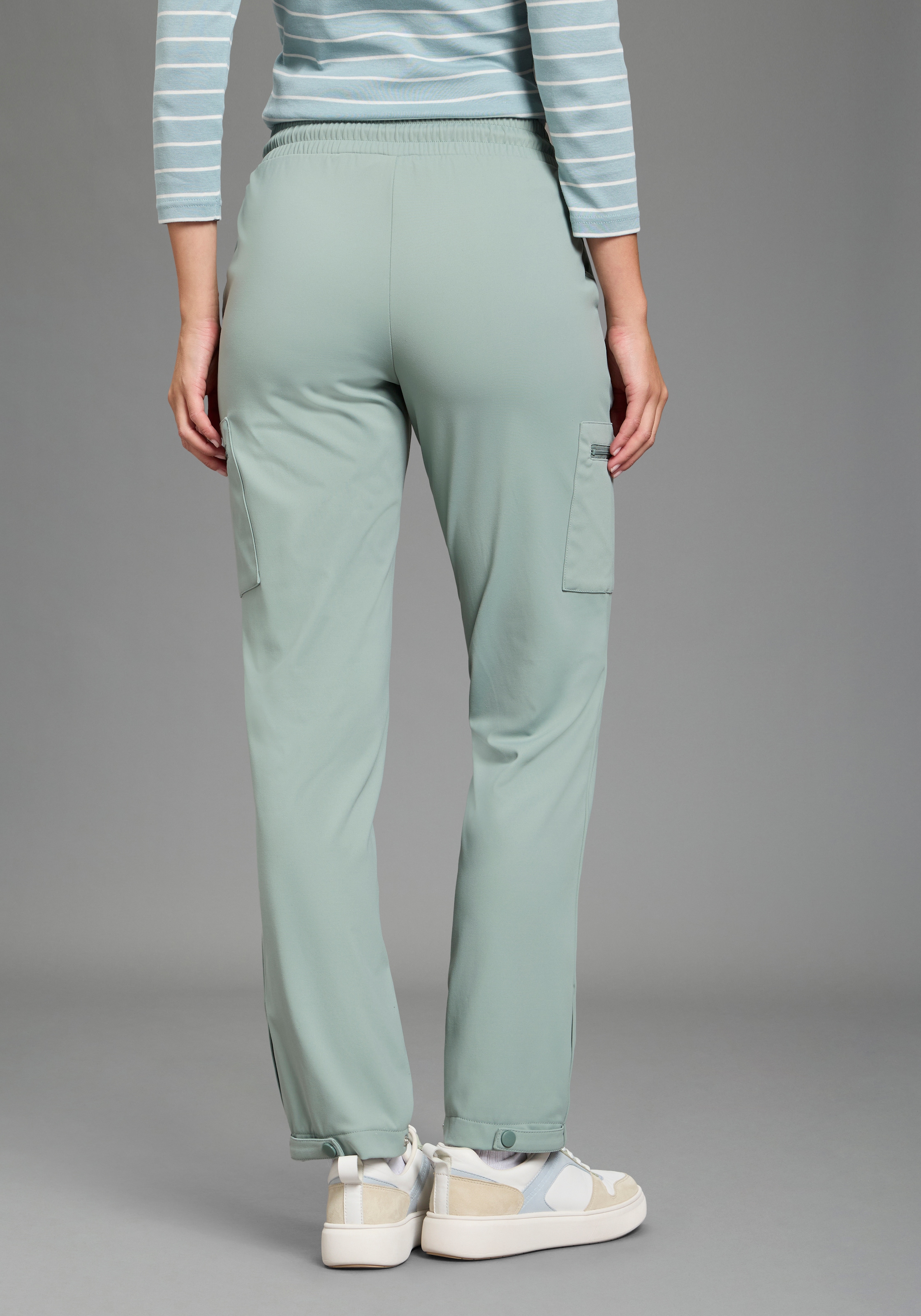 Ocean Sportswear Funktionshose  - Wanderhose mit praktischen Cargotaschen und verstellbarer Saumweite