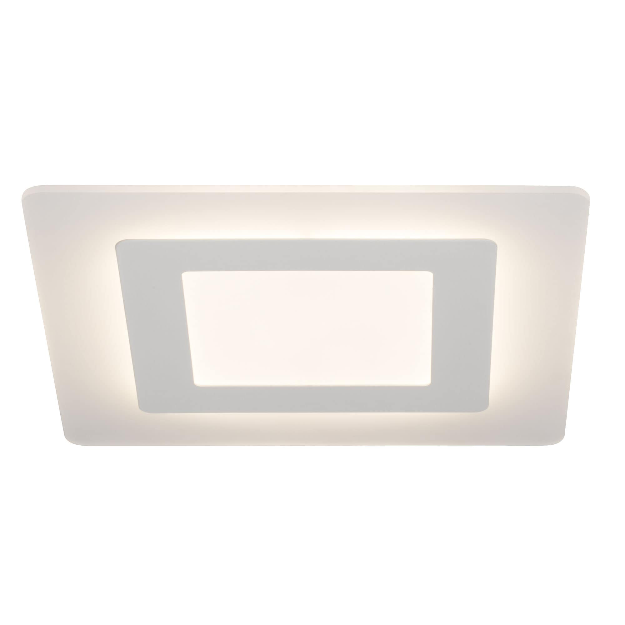 AEG LED Deckenleuchte »Xenos«, 1 flammig-flammig, 35 x 35 cm, 3300 lm,  warmweiß, Aluminium/Acryl, weiß online bestellen