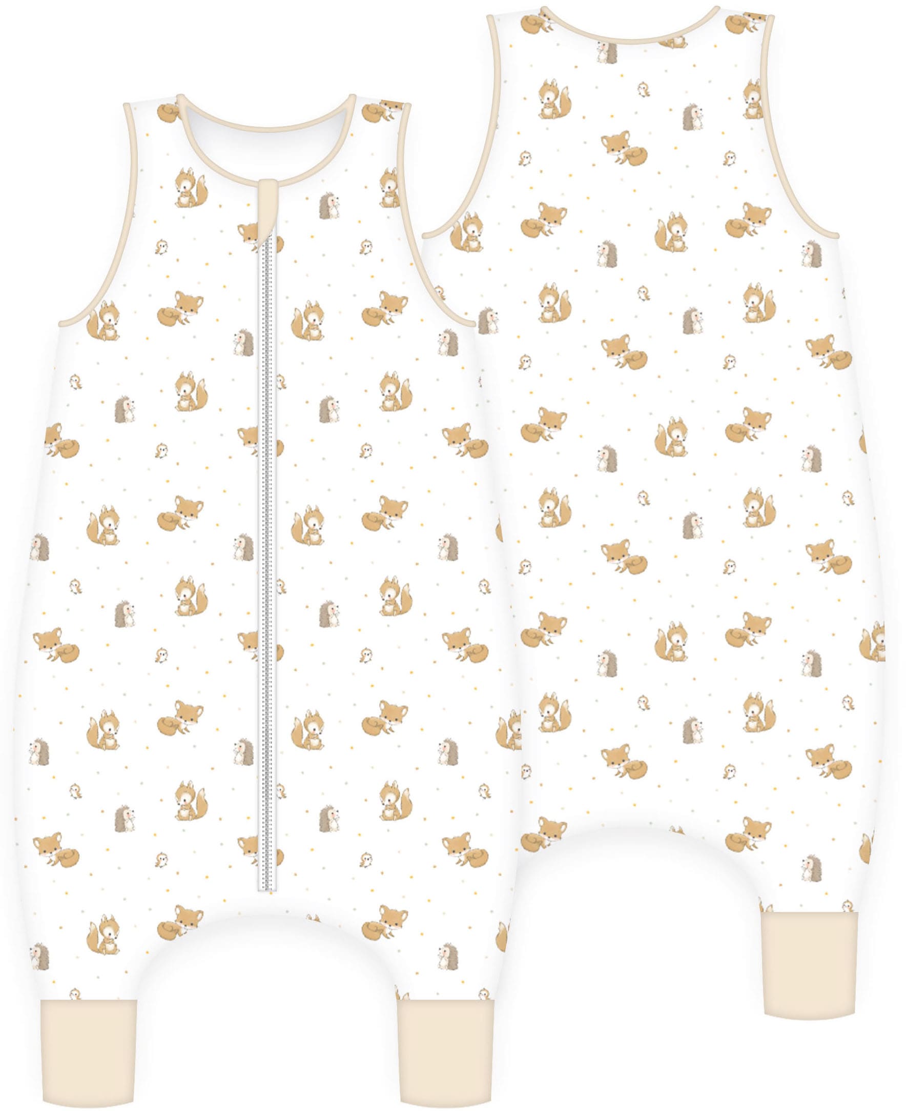 Baby Best Babyschlafsack »Waldfreunde Schlafoverall 70cm« günstig online kaufen