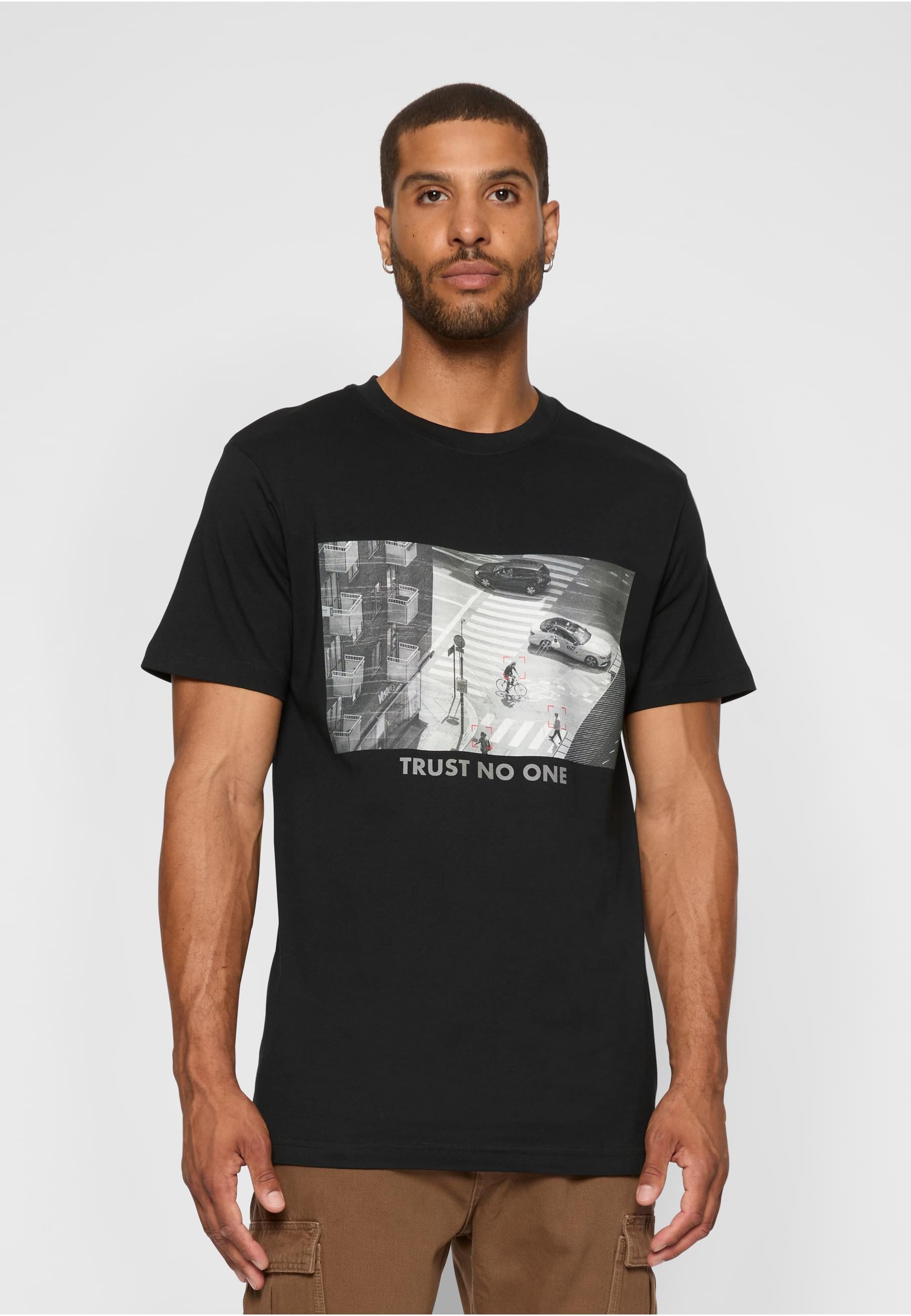 MisterTee T-Shirt »MisterTee Herren Trust no one Tee« 1 Stk. tlg.