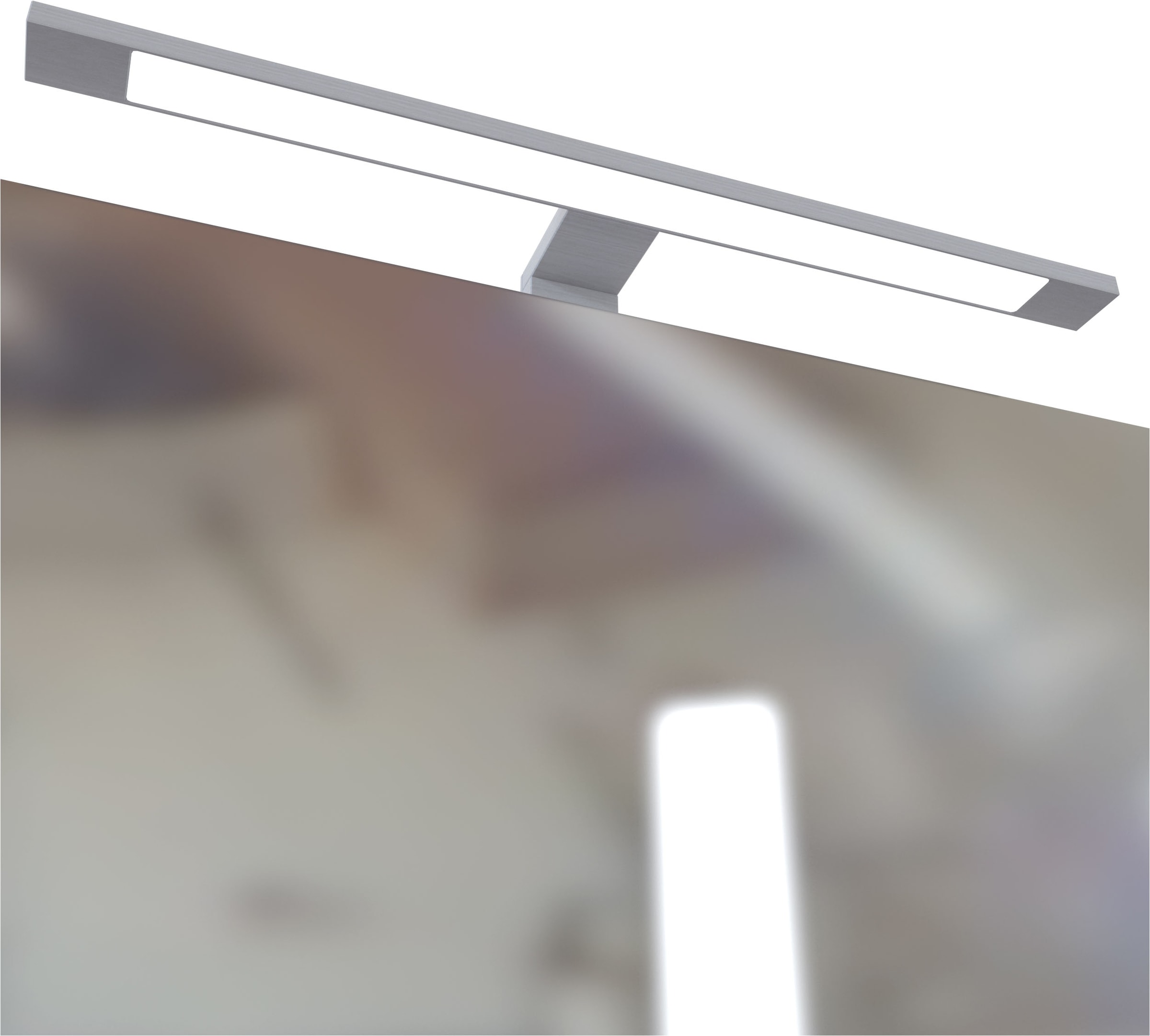 welltime Badmöbel-Set »Welltime Möbel Baabe Waschtisch-Set 3tlg. oder 5tlg.«, (5 St.), gedämpfte Scharniere und Softclose-Funktion, inklusive LED-Beleuchtung