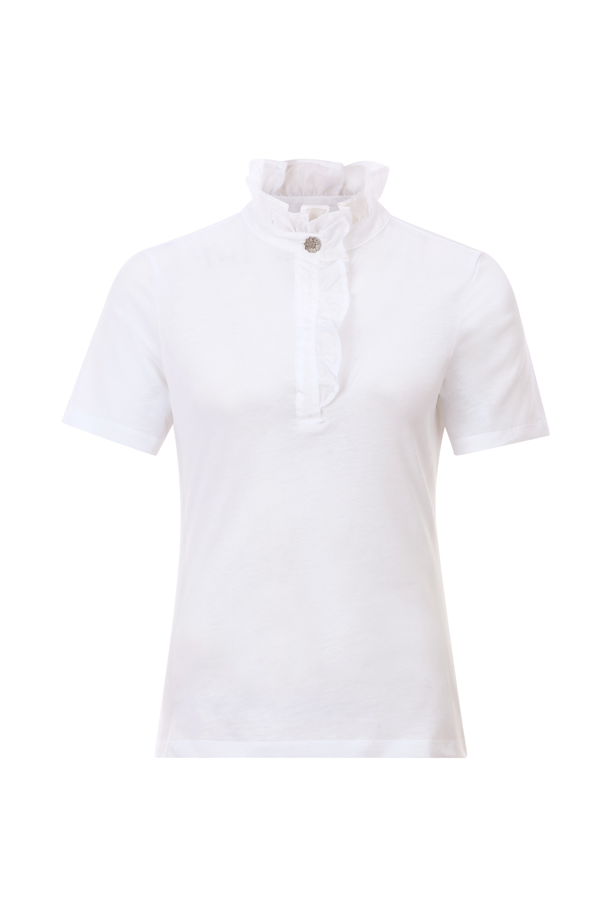 RICHROYAL Blusenshirt, Mit gerüschtem Kragen