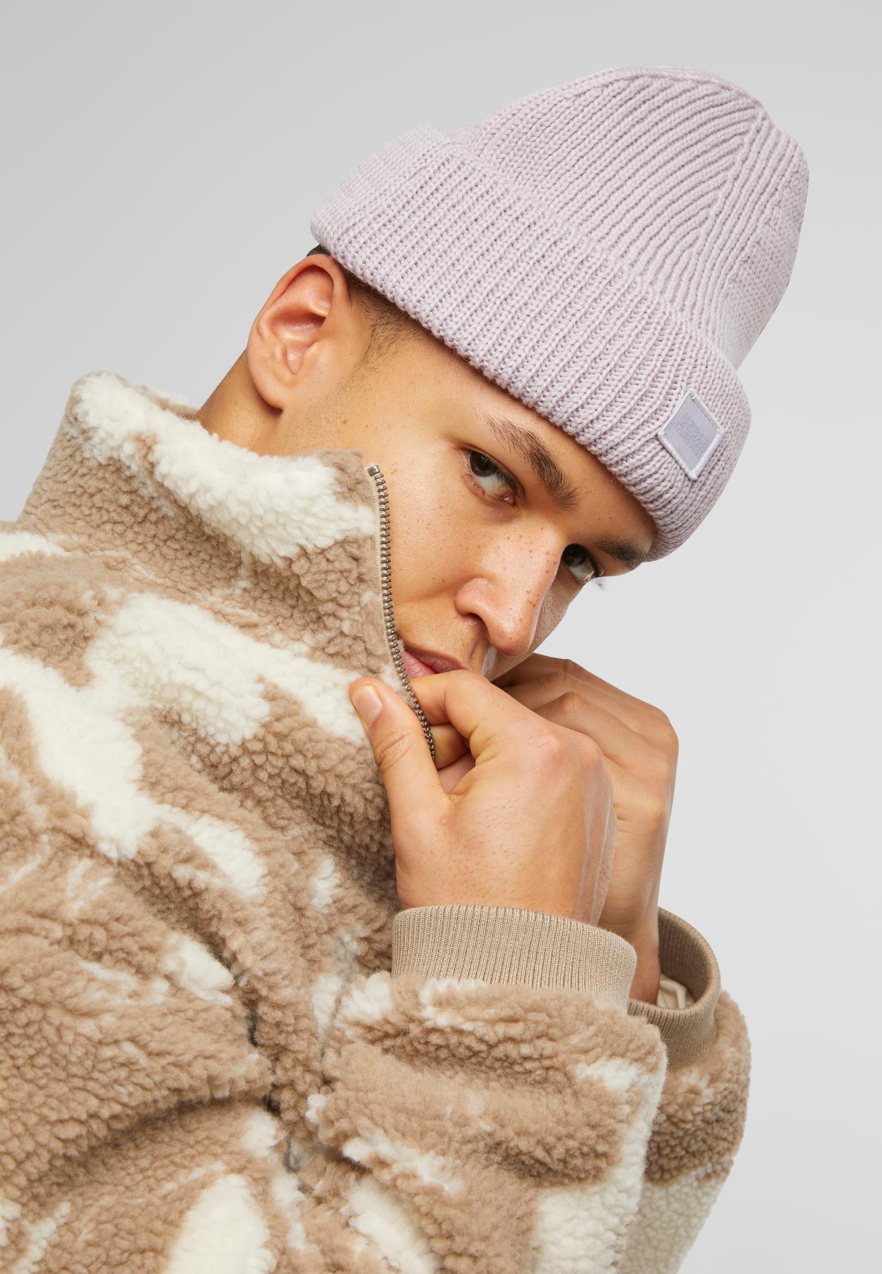 URBAN CLASSICS Beanie »Urban Classics Unisex Knitted Wool Beanie« 1 Stk.