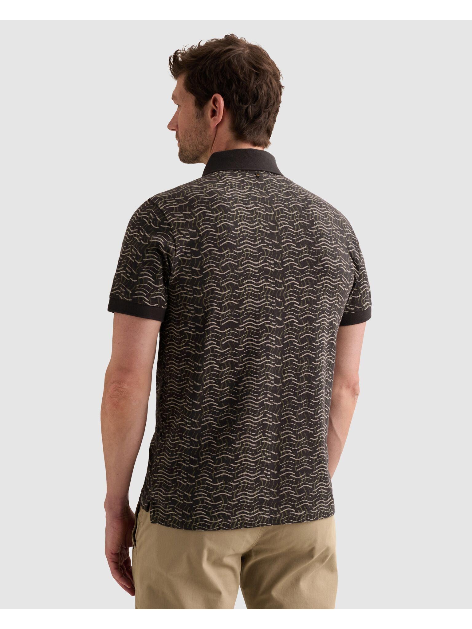 PME LEGEND Poloshirt Kleine Seitenschlitze am Saum