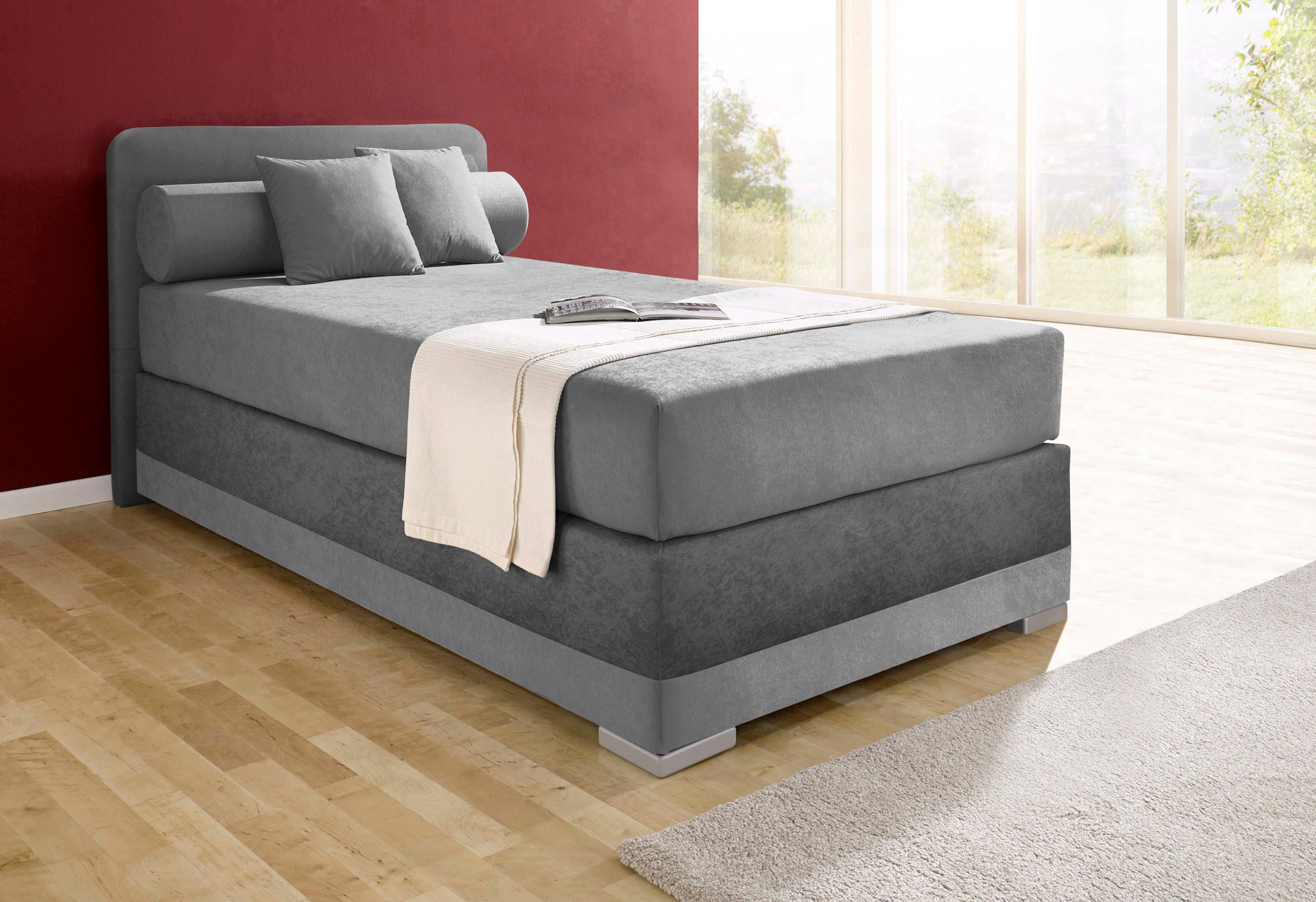 Maintal Boxspringbett "Lago" in 3 verschiedenen Matratzenarten, H2 oder H3 günstig online kaufen