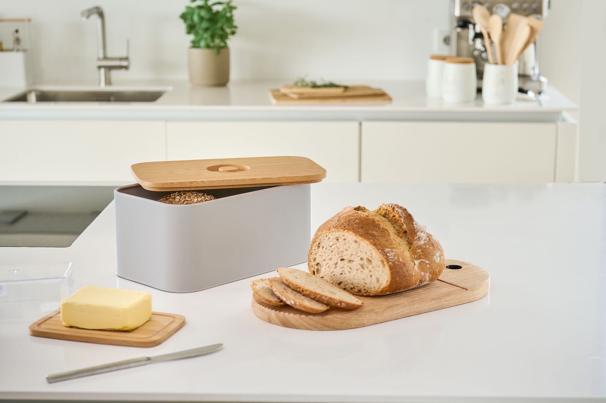 Zeller Present Brotkasten, (1 tlg.), besonderes Design