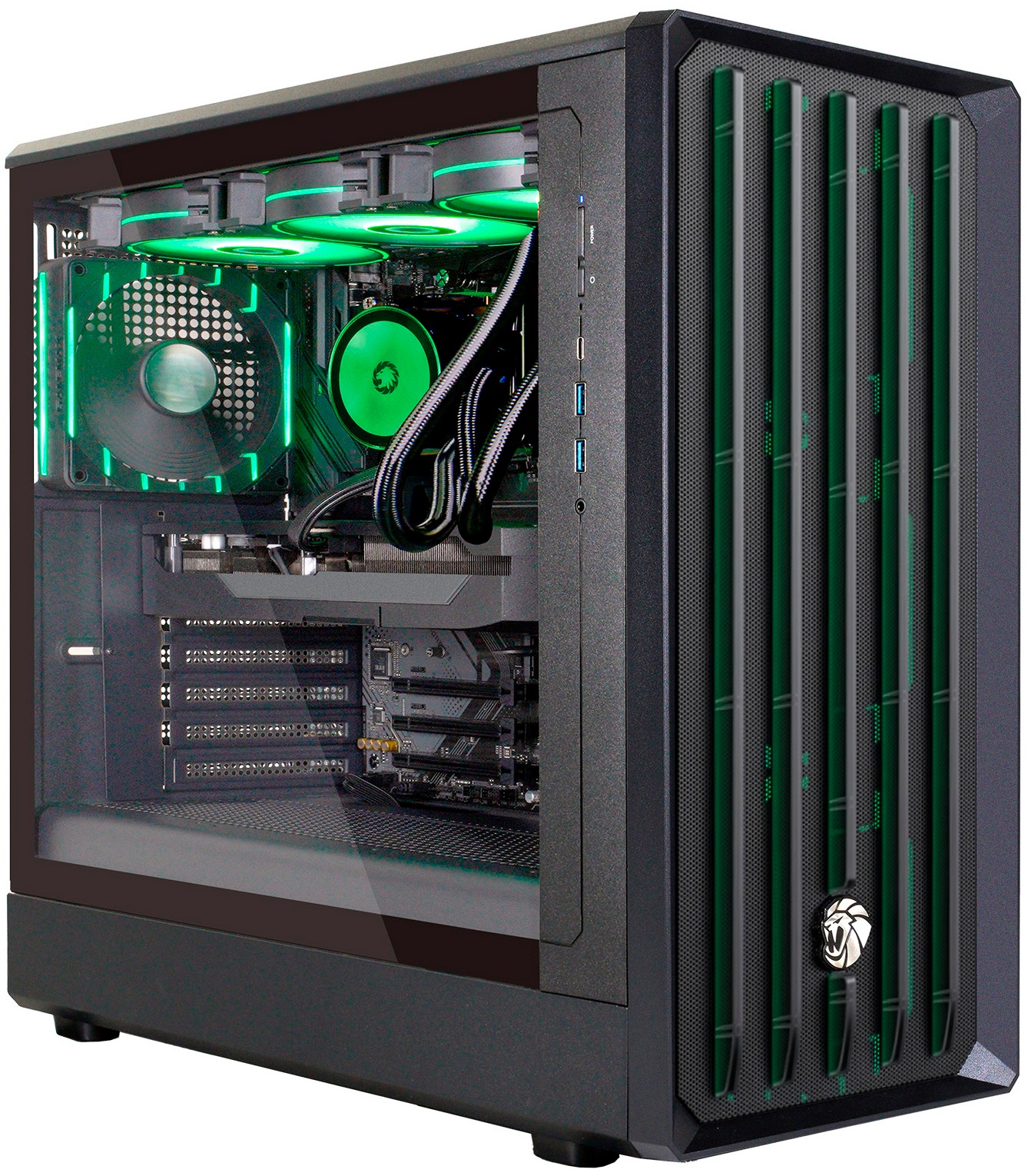 GAMEMAX Gaming-PC »CLAW BK 8175 Intel Core Ultra 5 245KF 32GB DDR5 1TB SSD RTX 5060« Windows 11, DDR5 RAM, Wasserkühlung