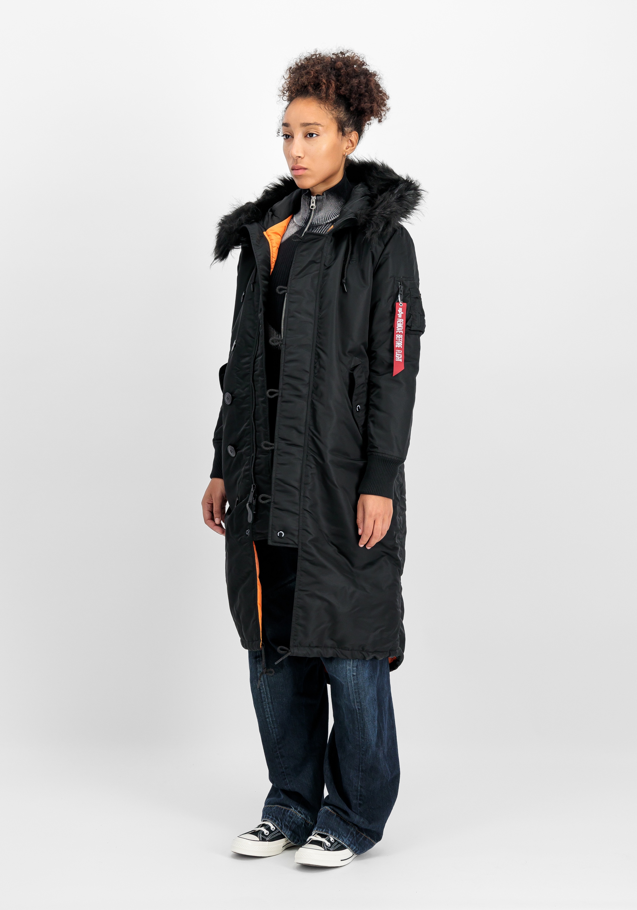 Alpha Industries Winterjacke »Alpha Industries Women - Cold Weather Jackets Long Fishtail W«
