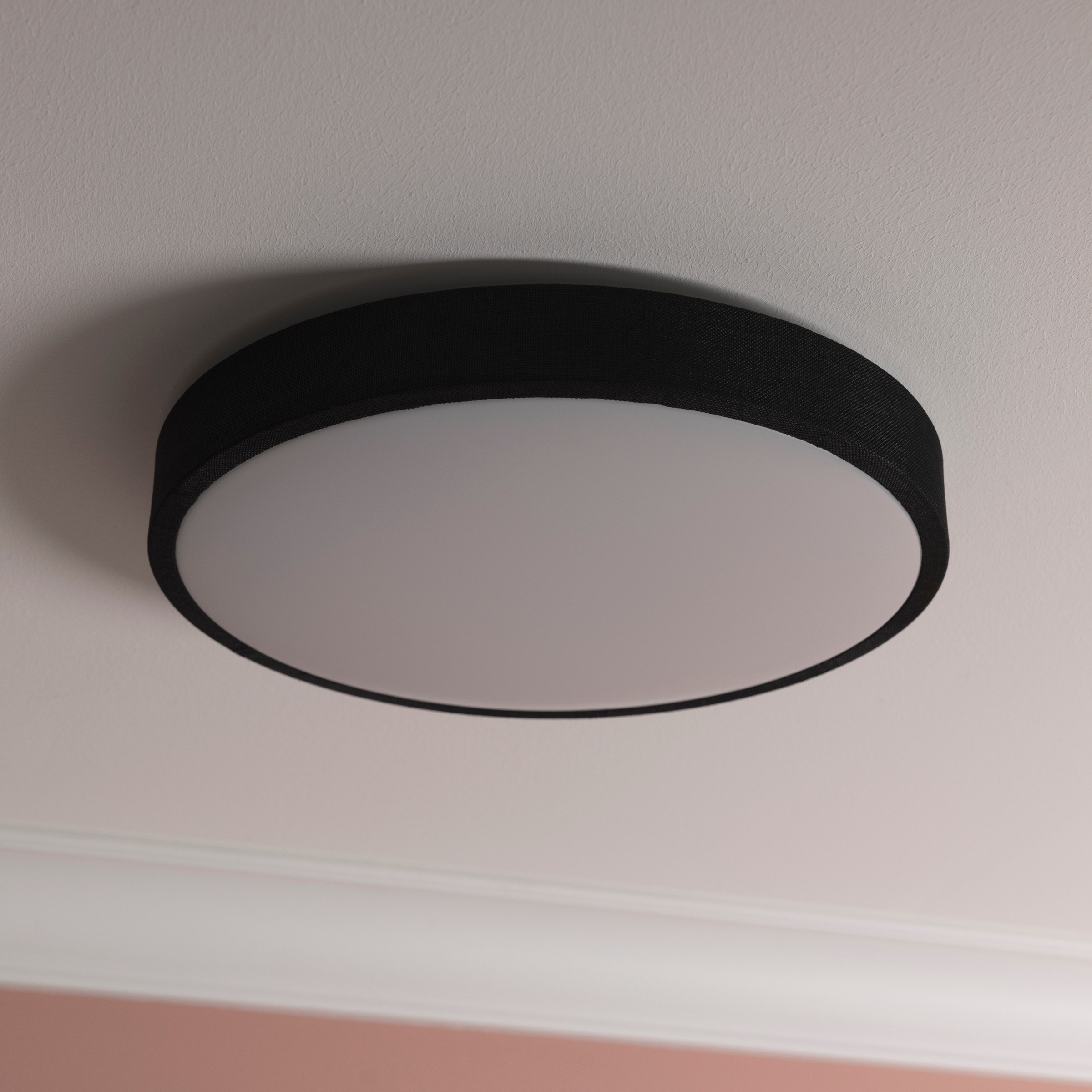 Brilliant LED Deckenleuchte »Filiz«, Textil, Ø 39 cm, 24 W, 2400 lm, 3000 K günstig online kaufen