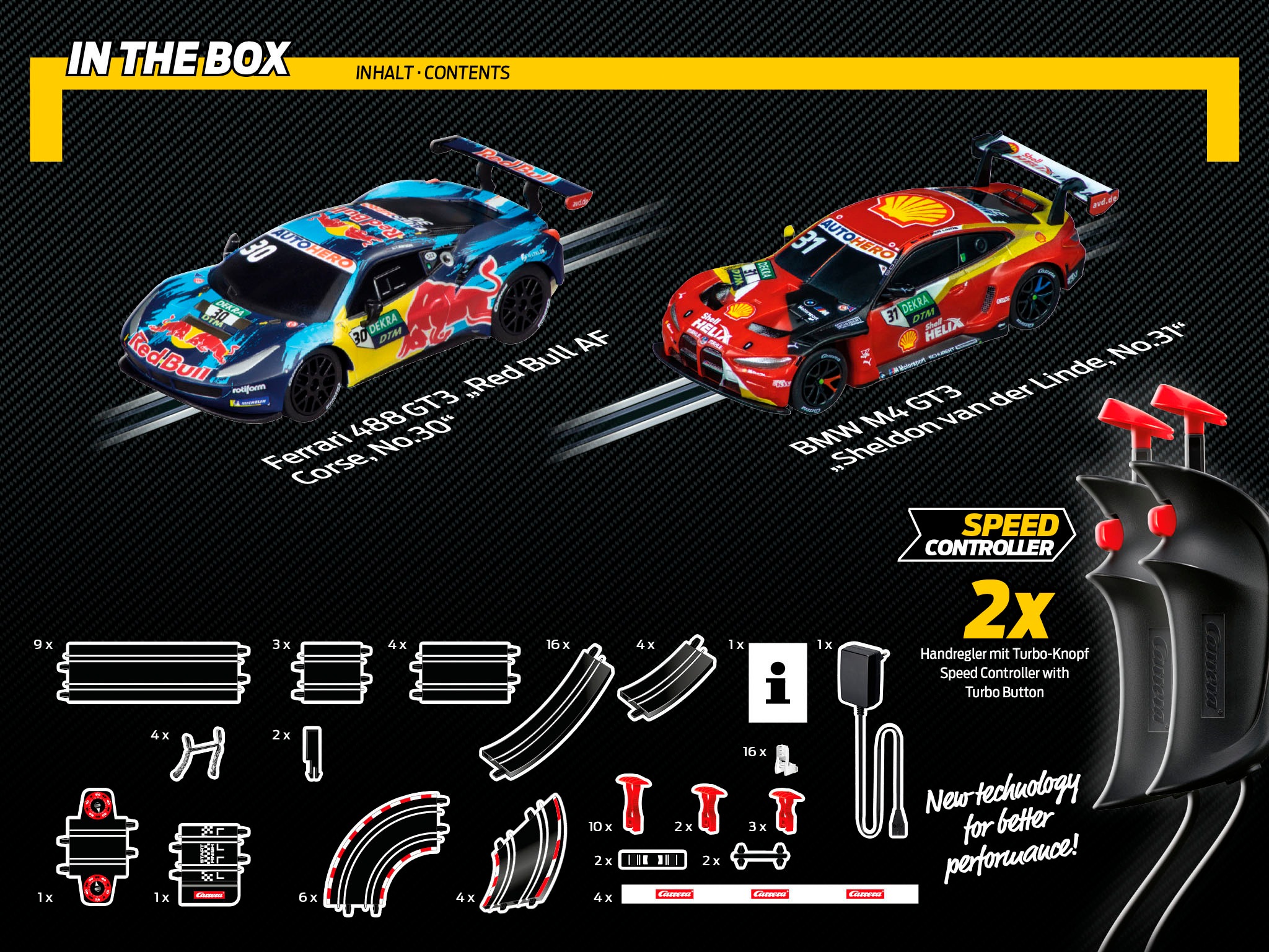 Carrera® Autorennbahn »Carrera GO!!! - DTM High Speed Showdown«