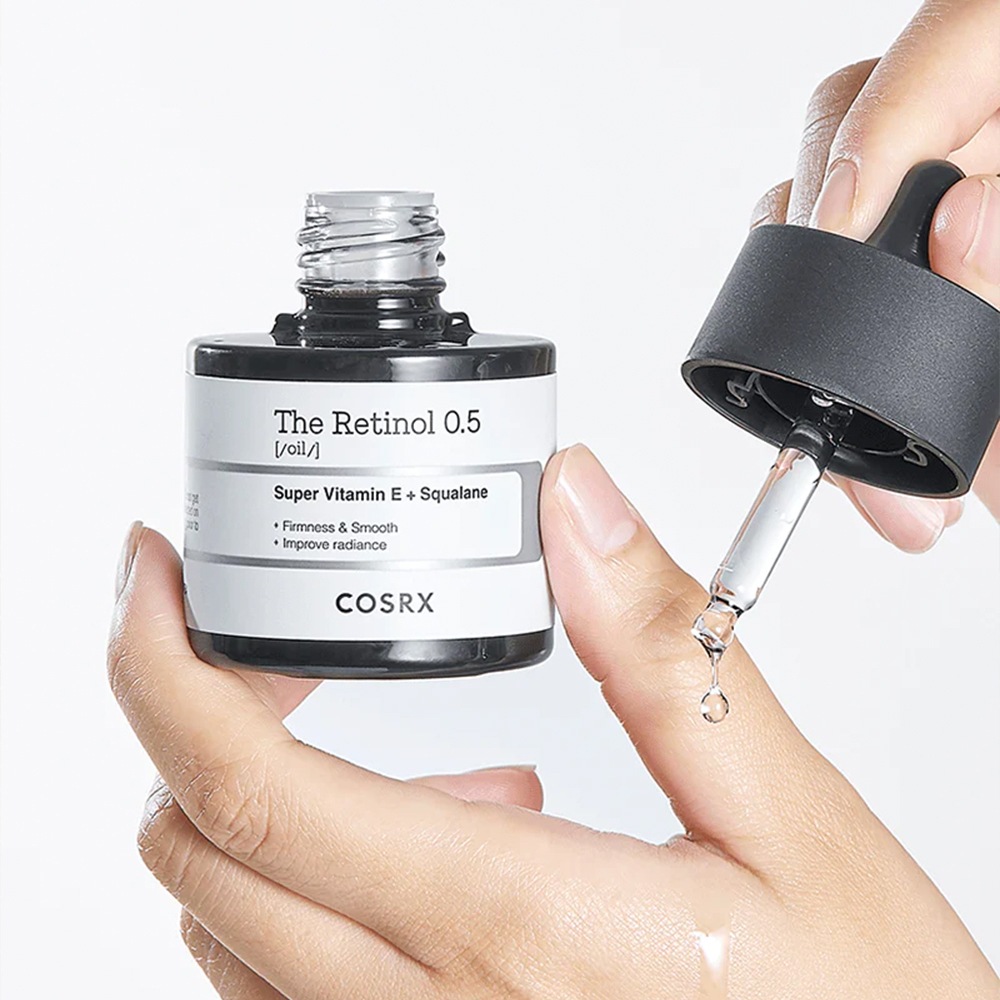 Cosrx Gesichtsserum »The Retinol 0.5 Oil« Gesichtsöl mit 0,5% reinem Retinolöl für straffe Haut