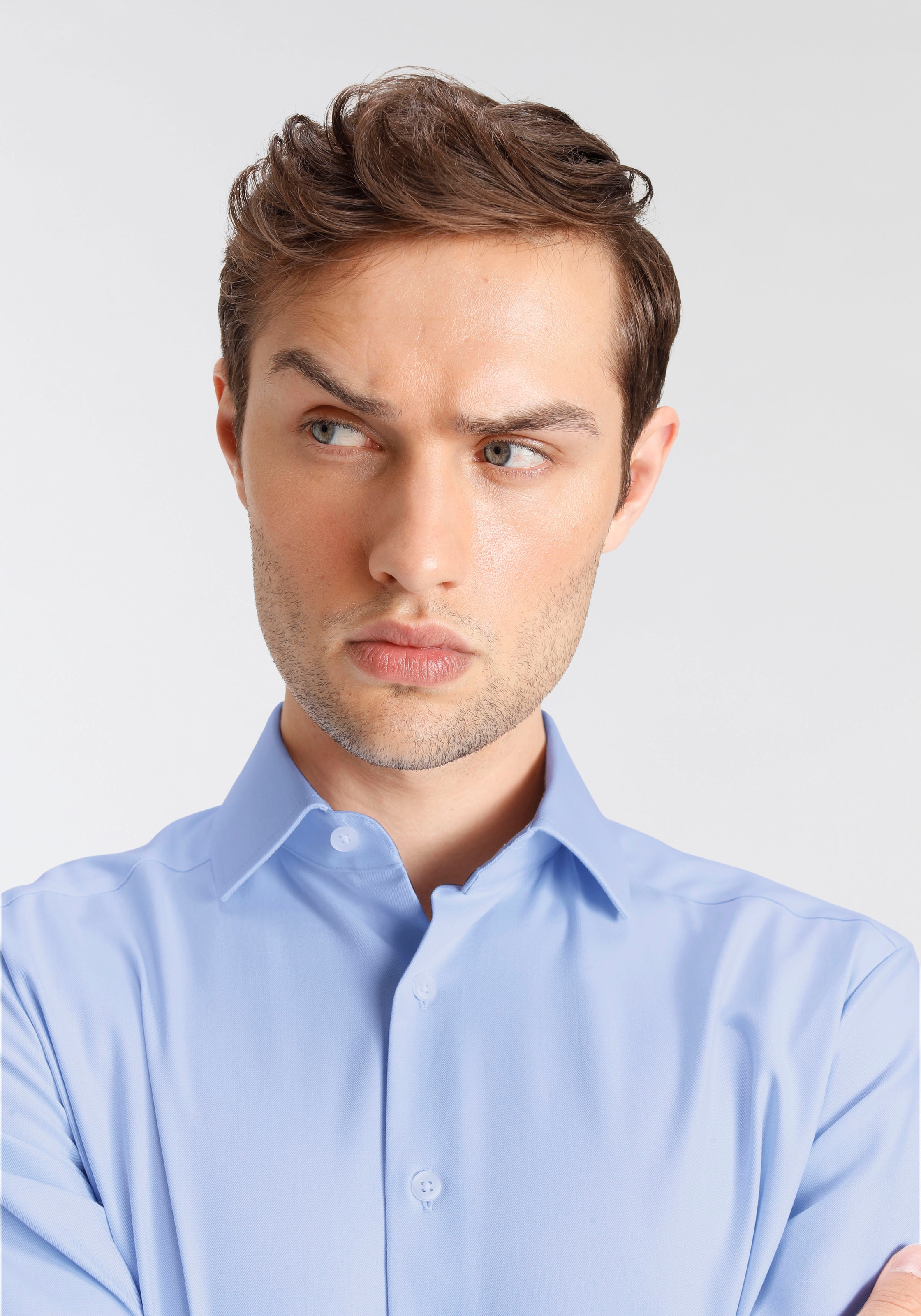 OLYMP Businesshemd »Luxor 24/Seven modern fit« Comfort Stretch