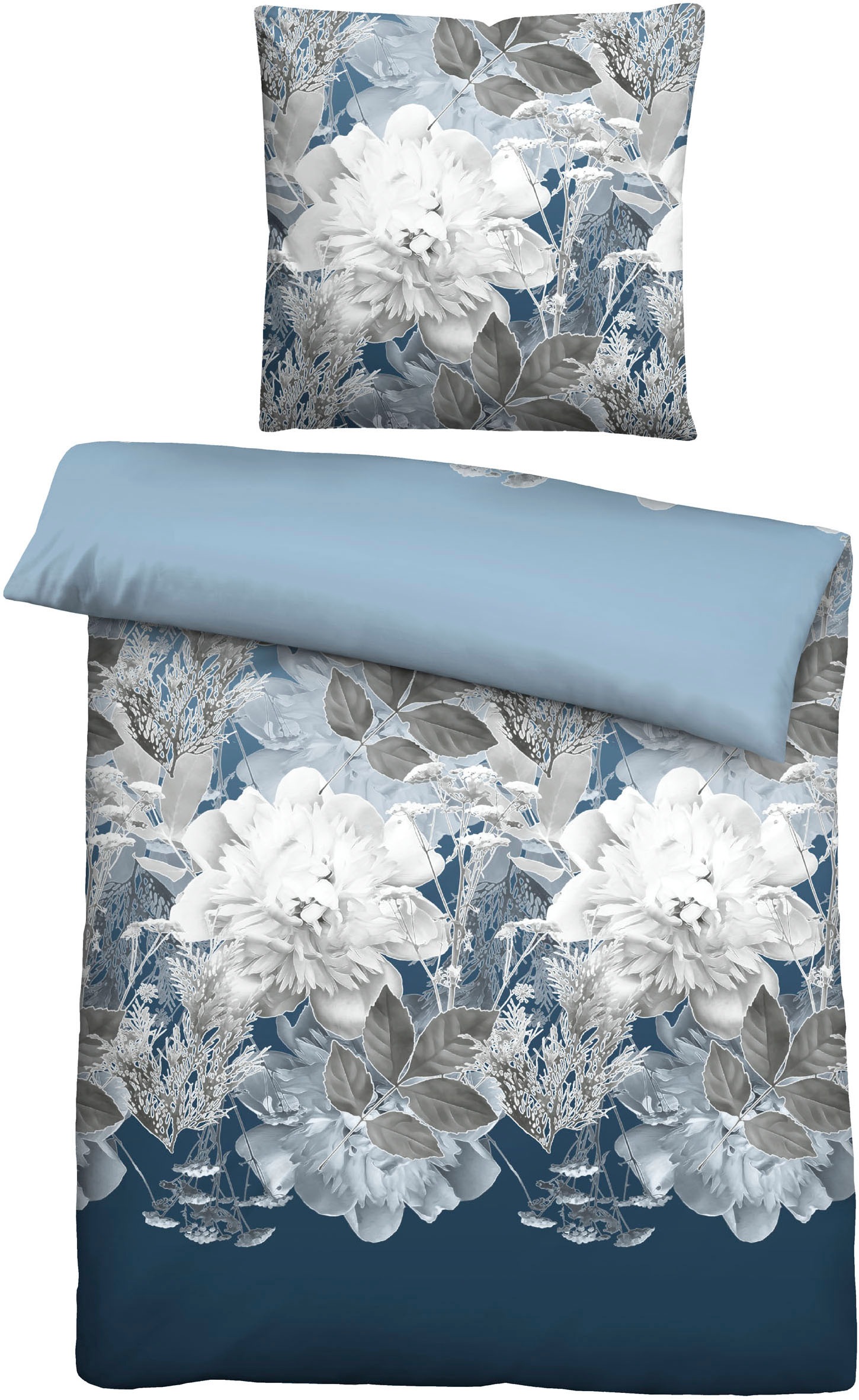 Castell - Markenbettwäsche Bettwäsche »0360442«, absolut flauschig, weich + wohlig warm, 100% Polyester, Reißverschluss
