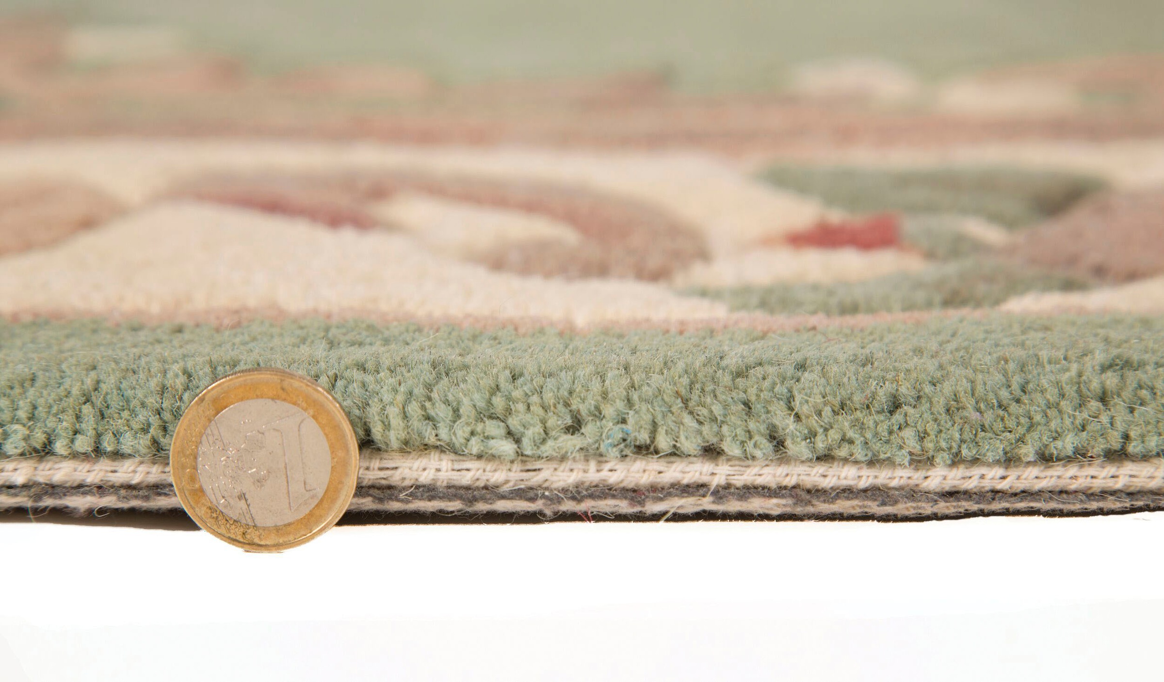 FLAIR RUGS Wollteppich »Aubusson«, rechteckig, 10 mm Höhe