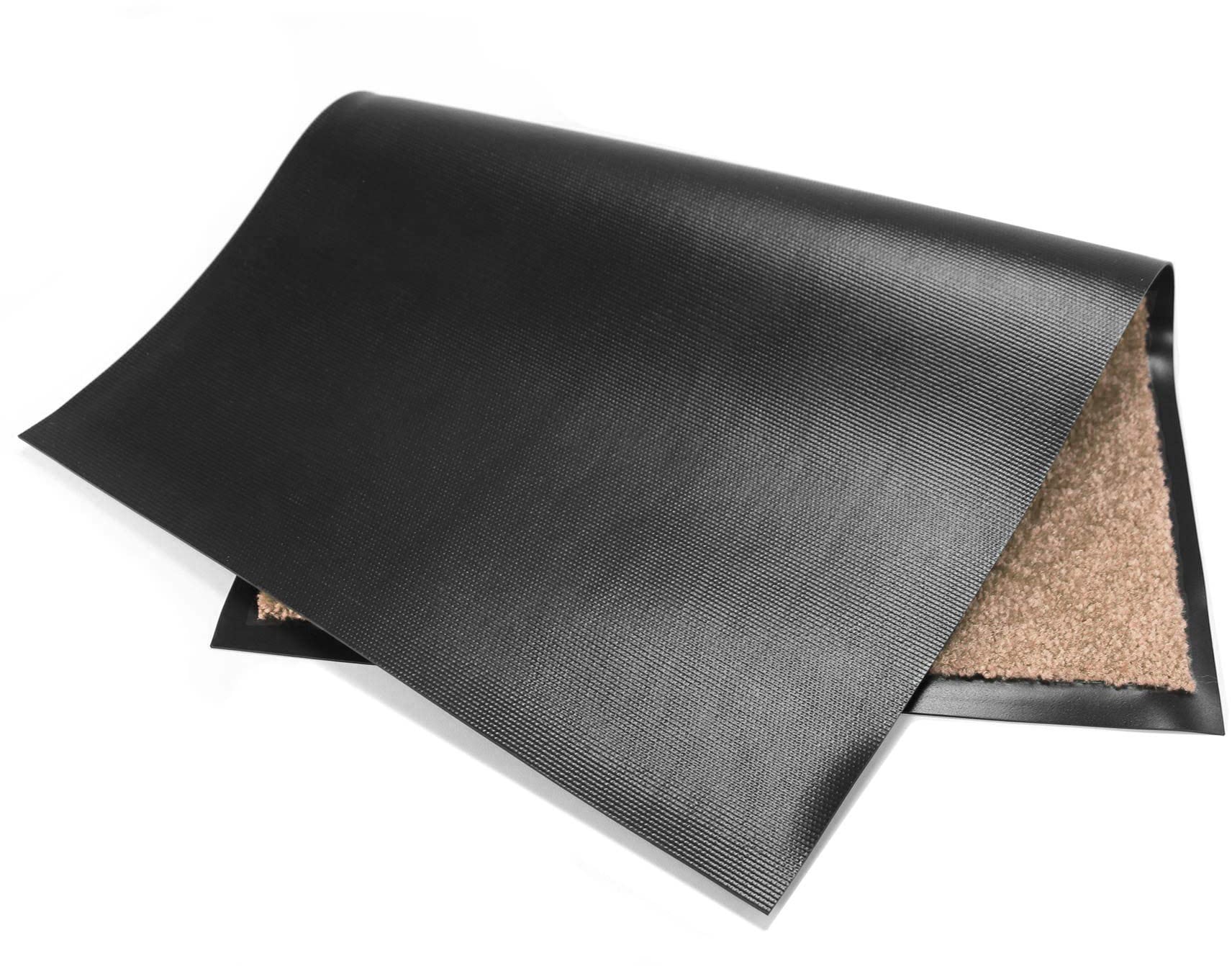 Primaflor-Ideen in Textil Fußmatte »Schmutzfangmatte CLEAN PRO, Made in Belgium«, rechteckig, 8 mm Höhe, Uni-Farben, UV-beständig, strapazierfähig, waschbar