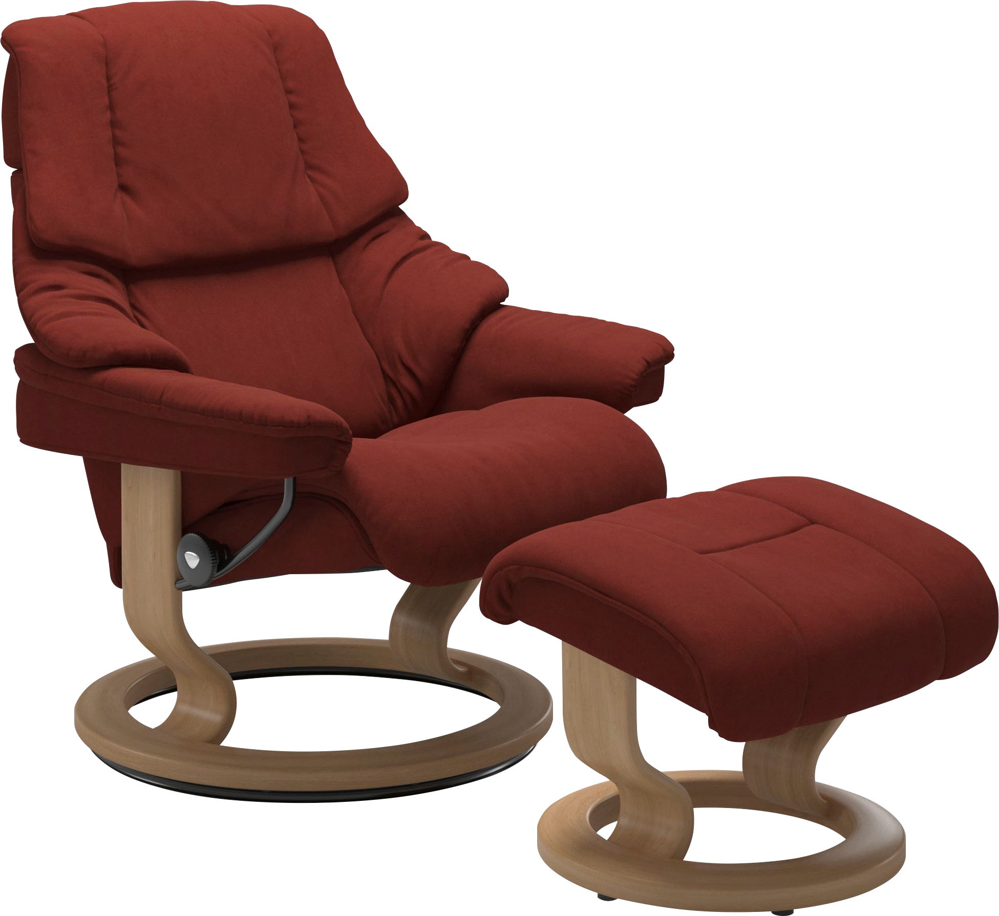 Stressless® Relaxsessel »Reno« Set, Relaxsessel mit Hocker, mit Hocker, mit günstig online kaufen