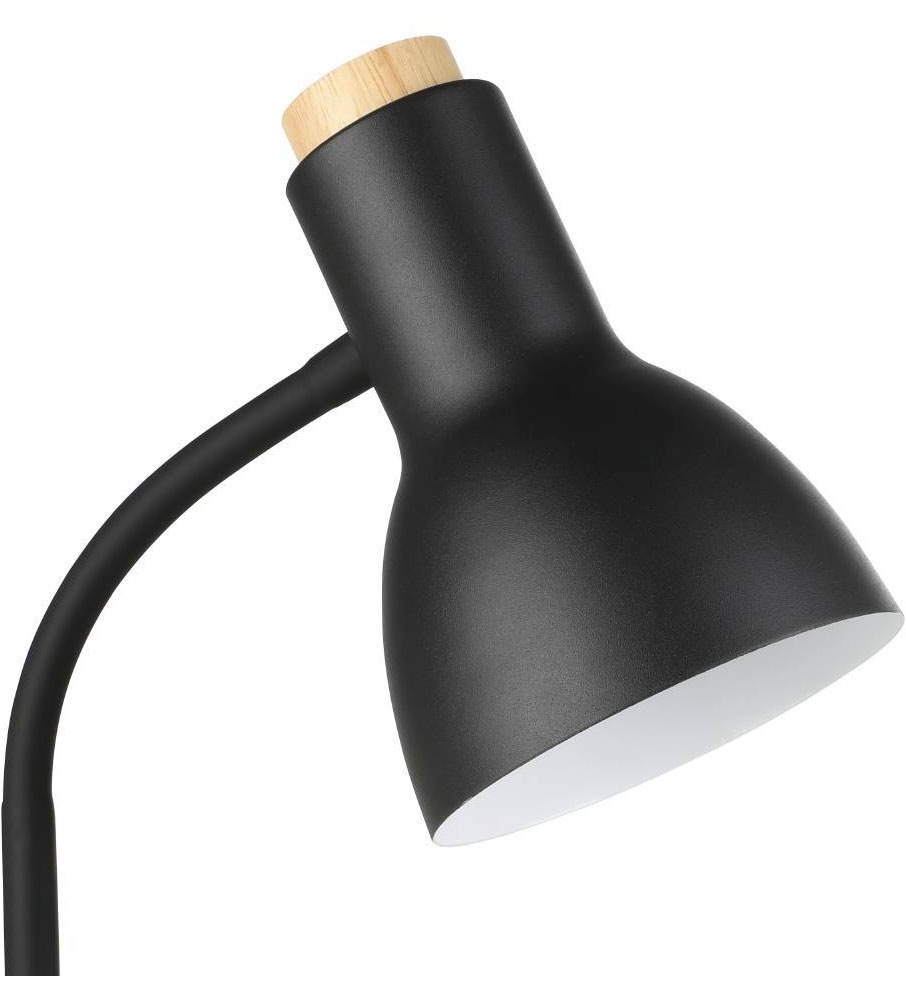 EGLO Tischleuchte »VERADAL-QI«, 1 flammig, Leuchtmittel LED-Modul | LED wechselbar, Nachttischlampe mit QI-Ladefunktion, Touch, dimmbar, Holz und Metall