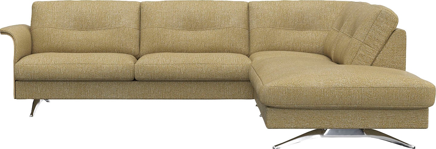 FLEXLUX Ecksofa »Glow«, Skandinavisches Design, In hochwertiger Verarbeitun günstig online kaufen