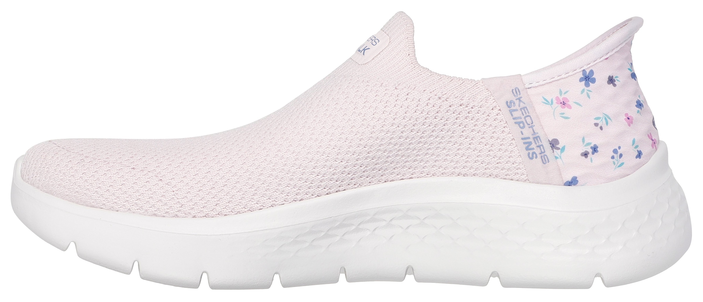 Skechers Slip-On Sneaker »GO WALK FLEX-SUNSET ROSE«, Freizeitschuh, Vegan mit Skechers Handsfree Slip-ins Funktion