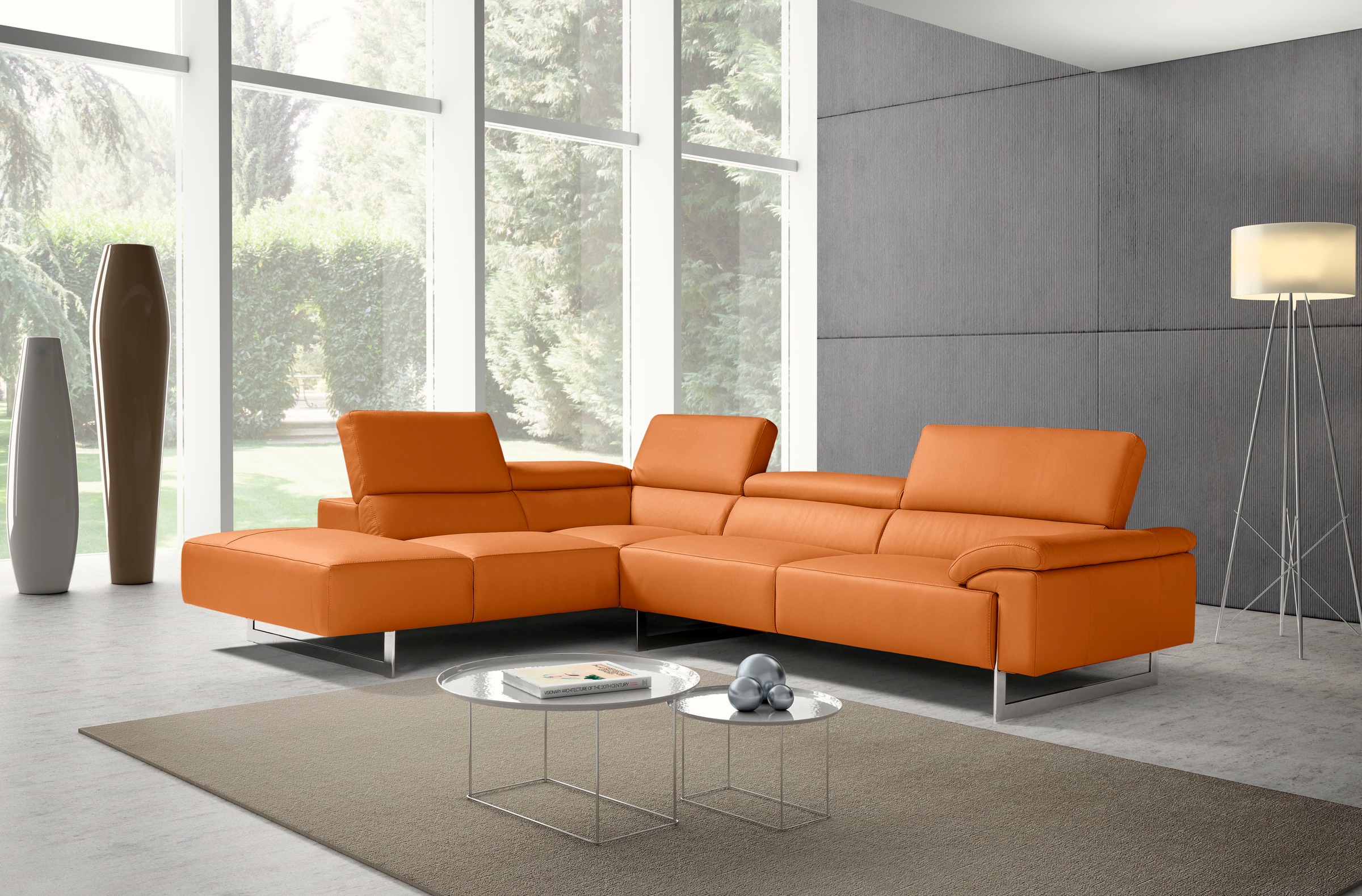 Egoitaliano Ecksofa »Malika, elegant und bequem, Designsofa, L-Form«, mit O günstig online kaufen