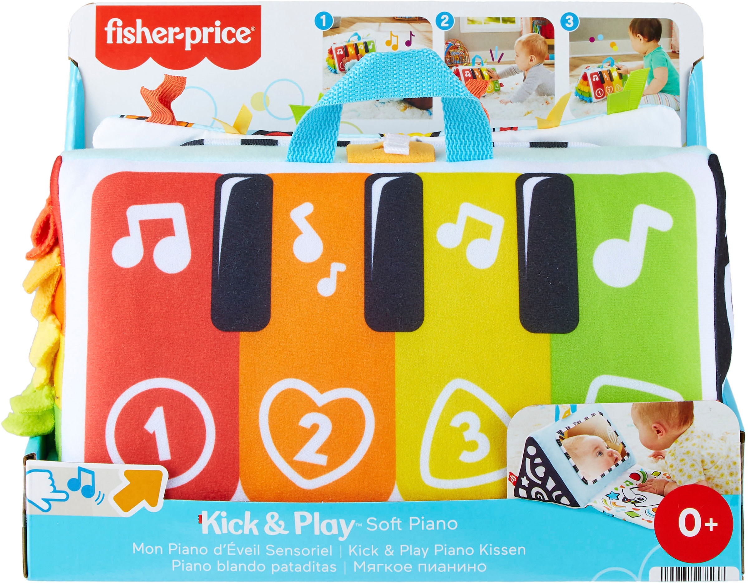 Lernspielzeug »Kick & Play Soft Piano«, mit Licht und Sound