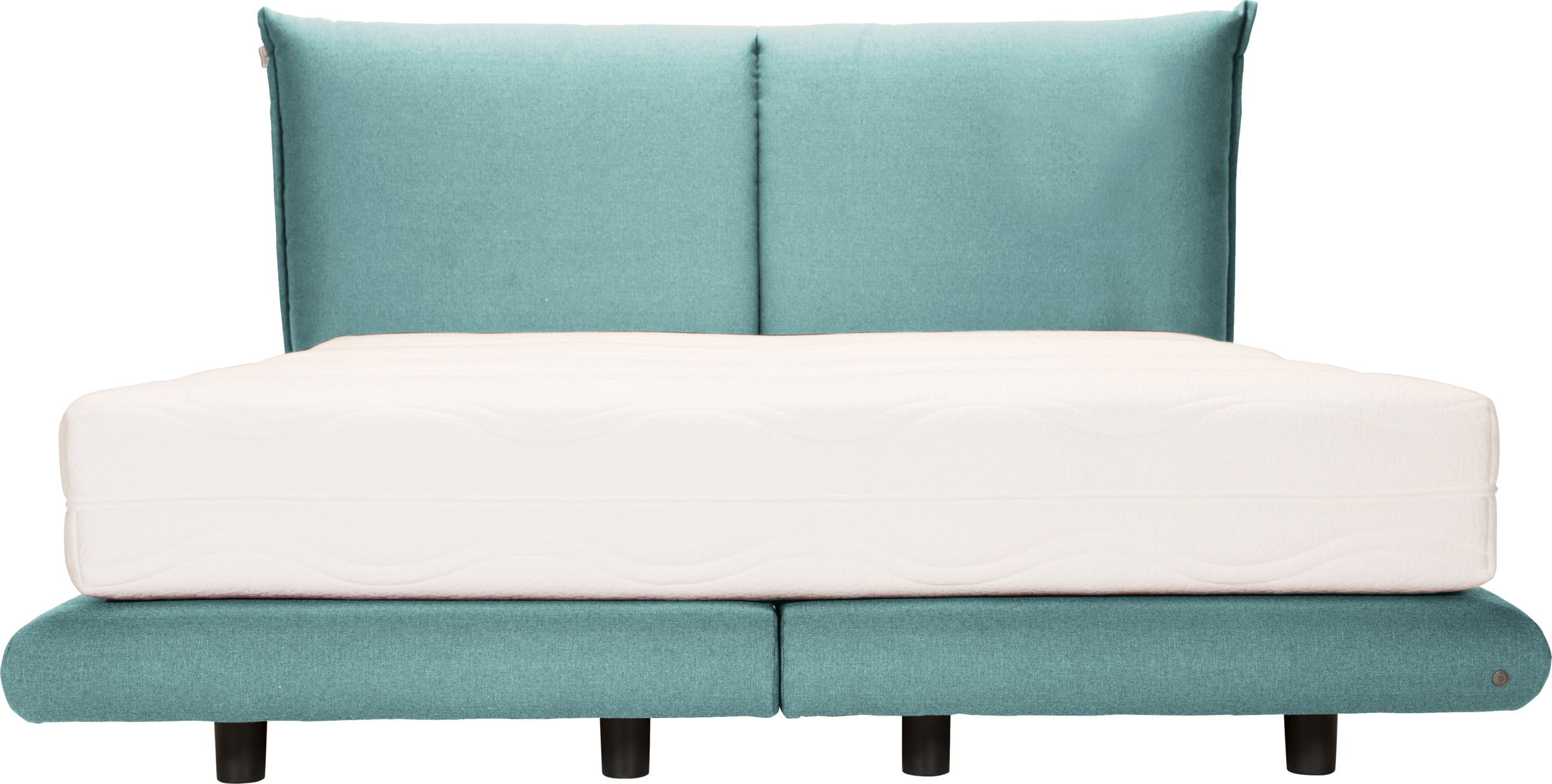 4. Bild von TOM TAILOR HOME Boxspringbett »SOHO PILLOW BOX«, in Schwebeoptik, Kopfteil in Kissenform, Höhe 120 cm