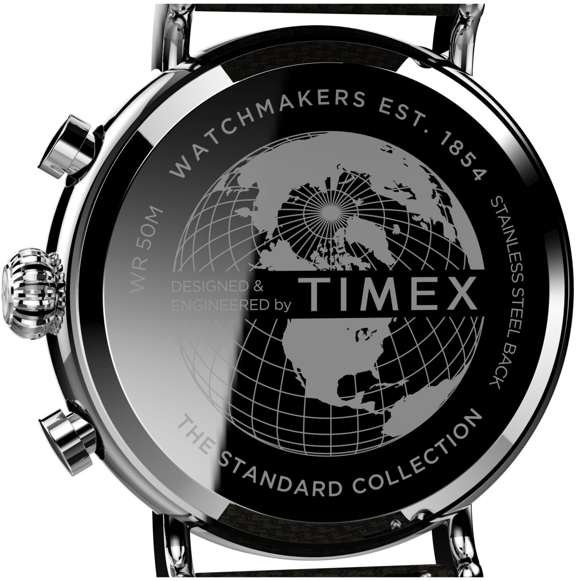 Timex Chronograph »WATERBURY STANDARD« Quarzuhr, Armbanduhr, Herrenuhr, Datum, Leuchtzeiger, Stoppfunktion